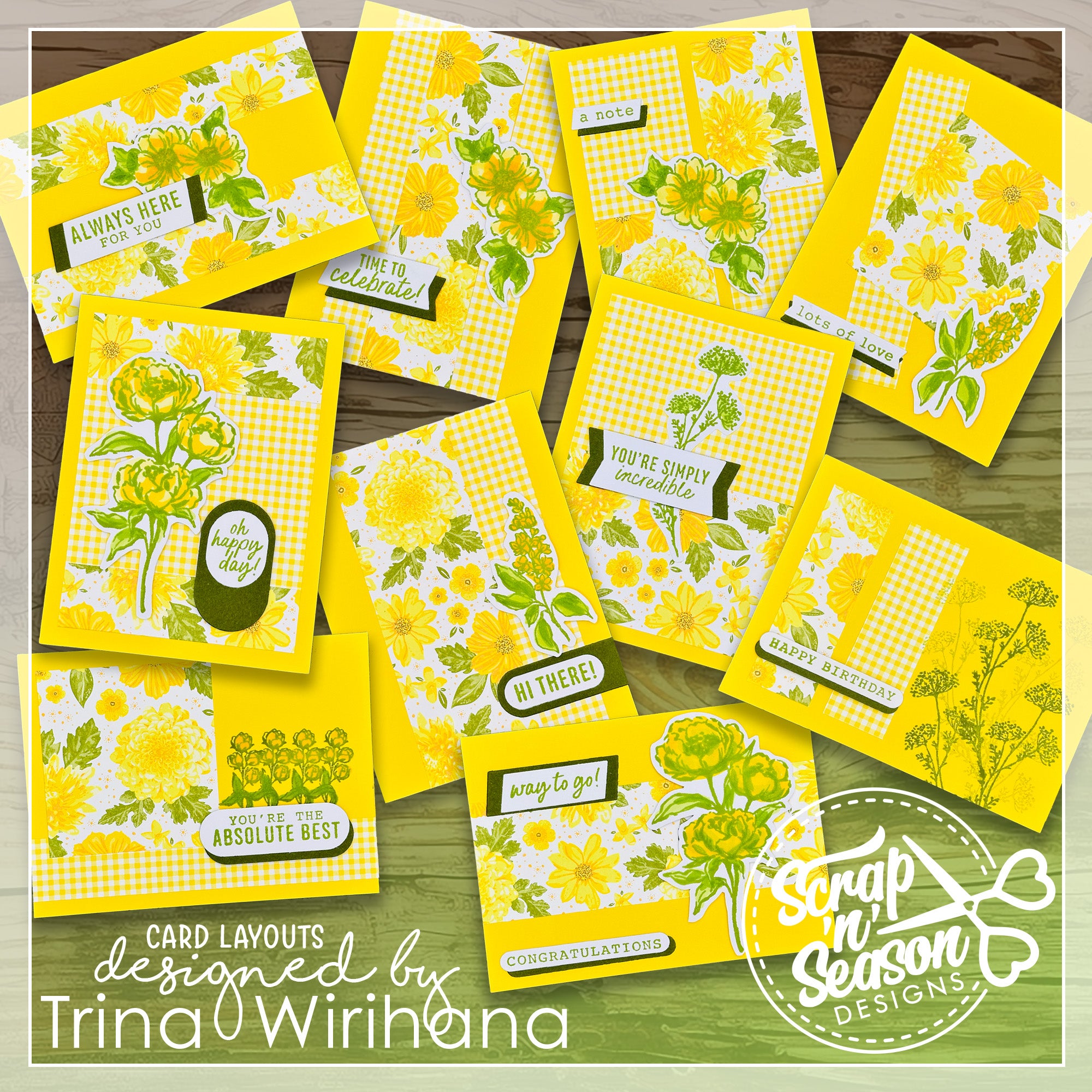 DL Country Blooms 10 Card Workshop