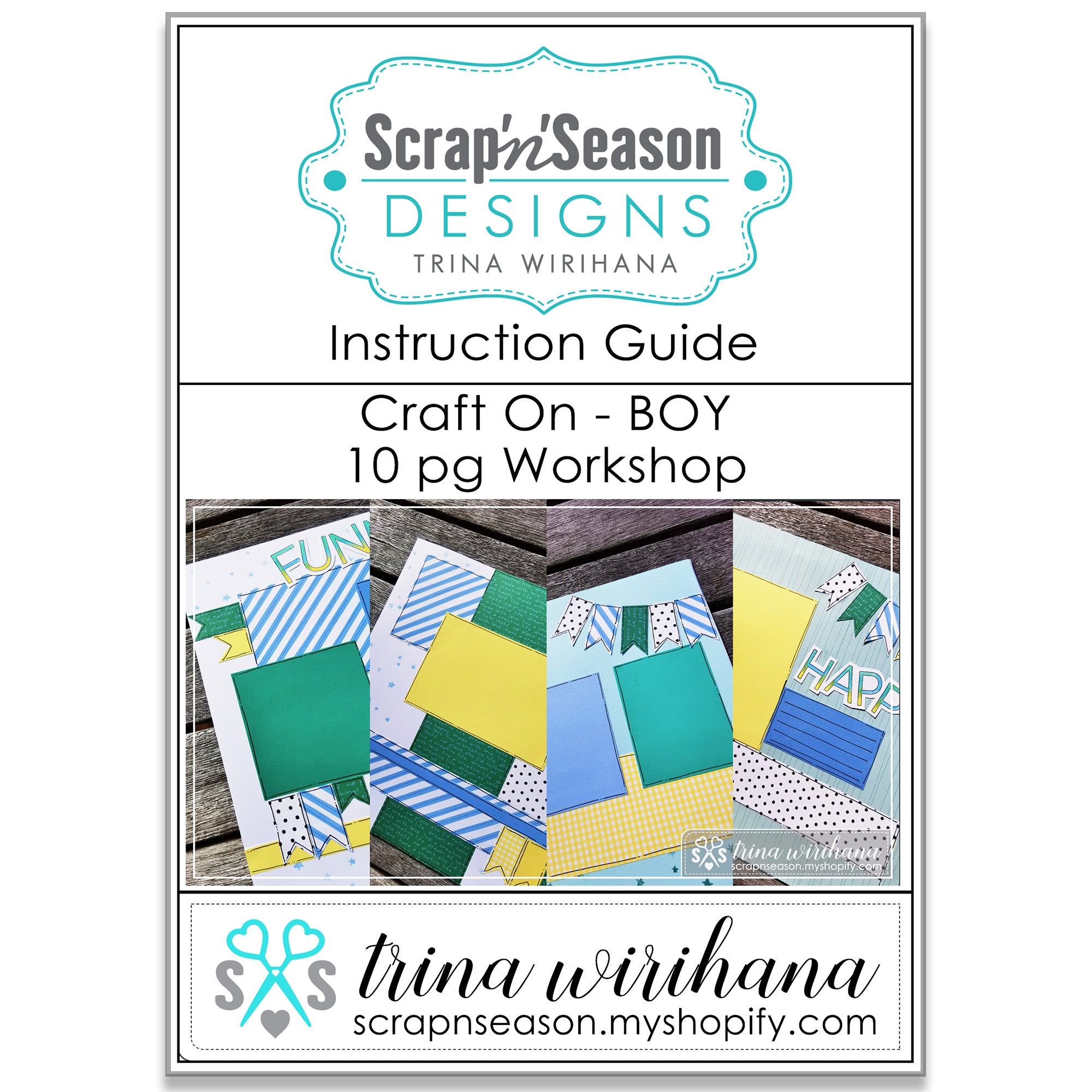 DL Scrapbook Workshop - Craft On Boy