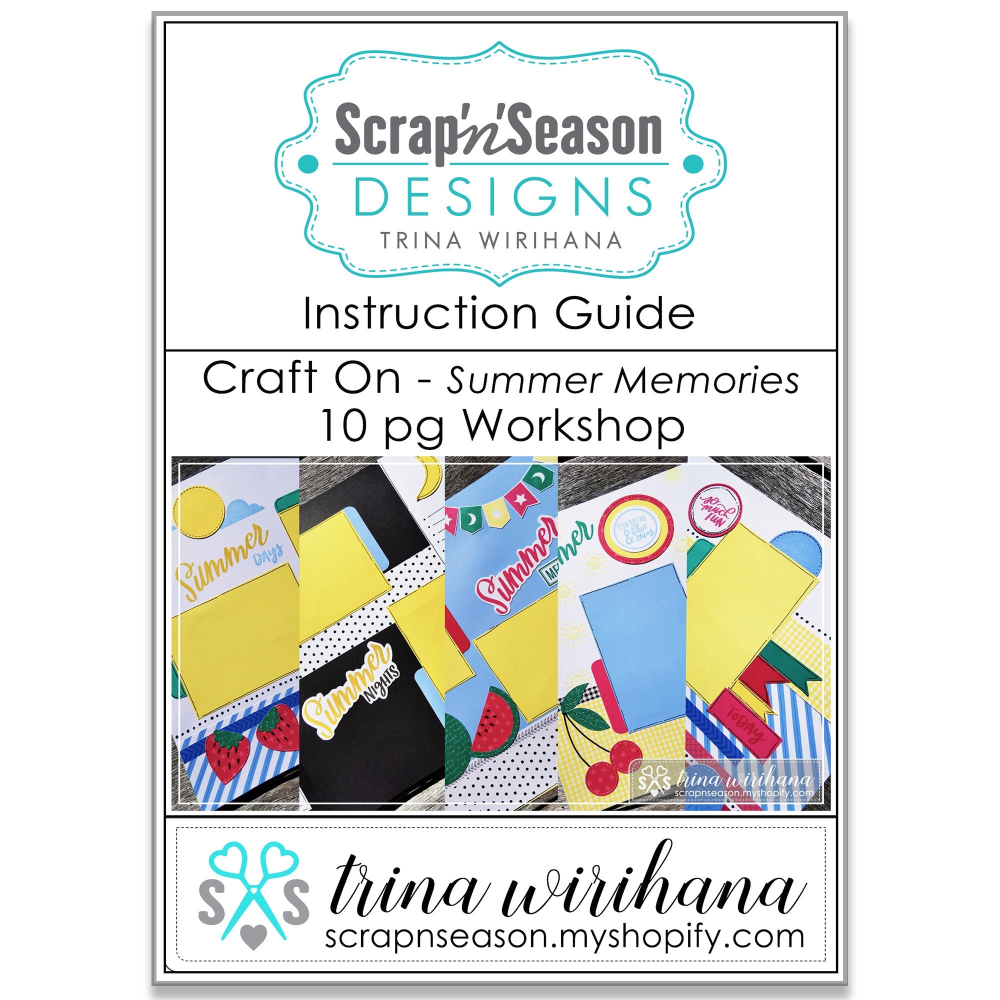 DL Scrapbook Workshop - Craft On Summer Memories
