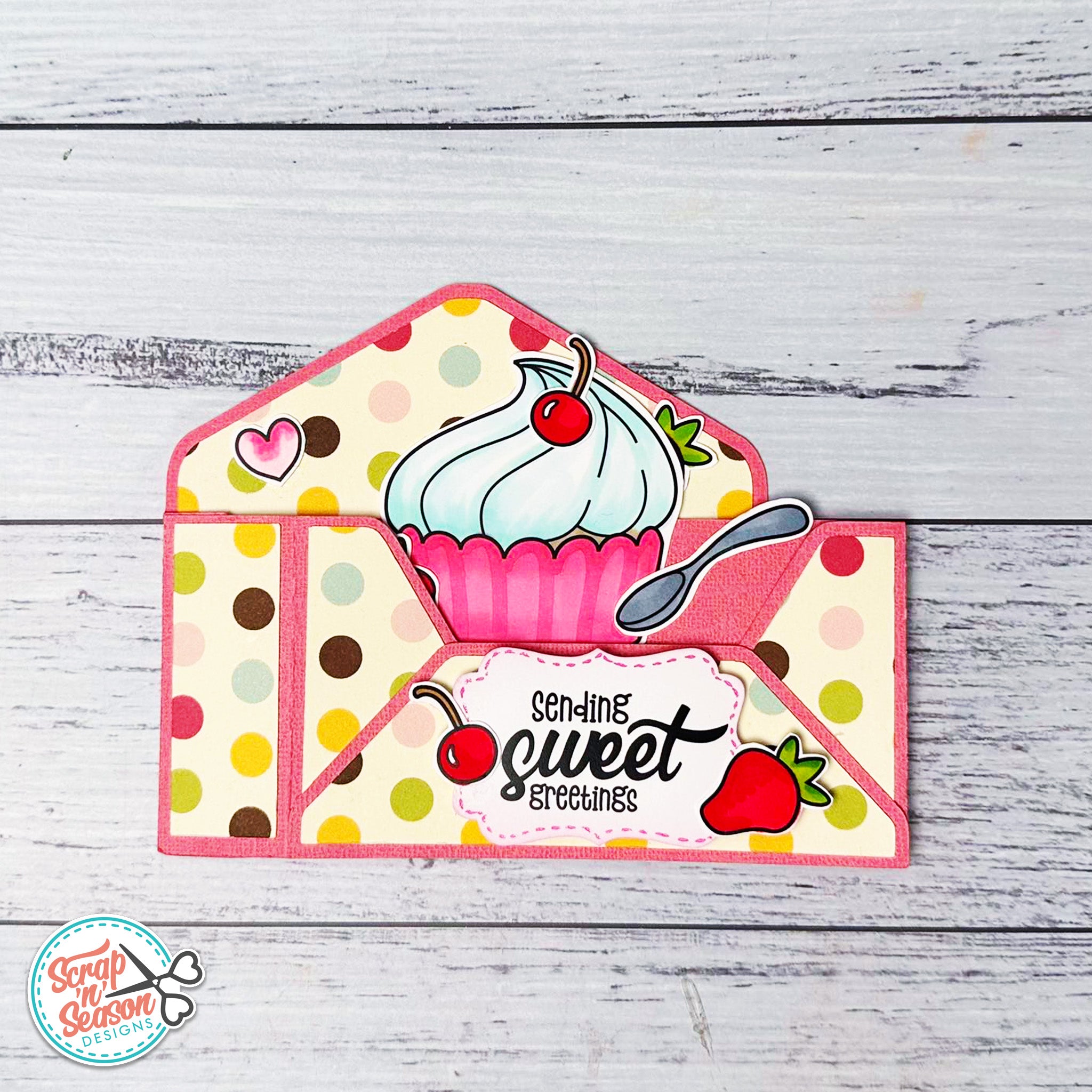 DL - Print, Cut, and Colour - Cupcake Maker