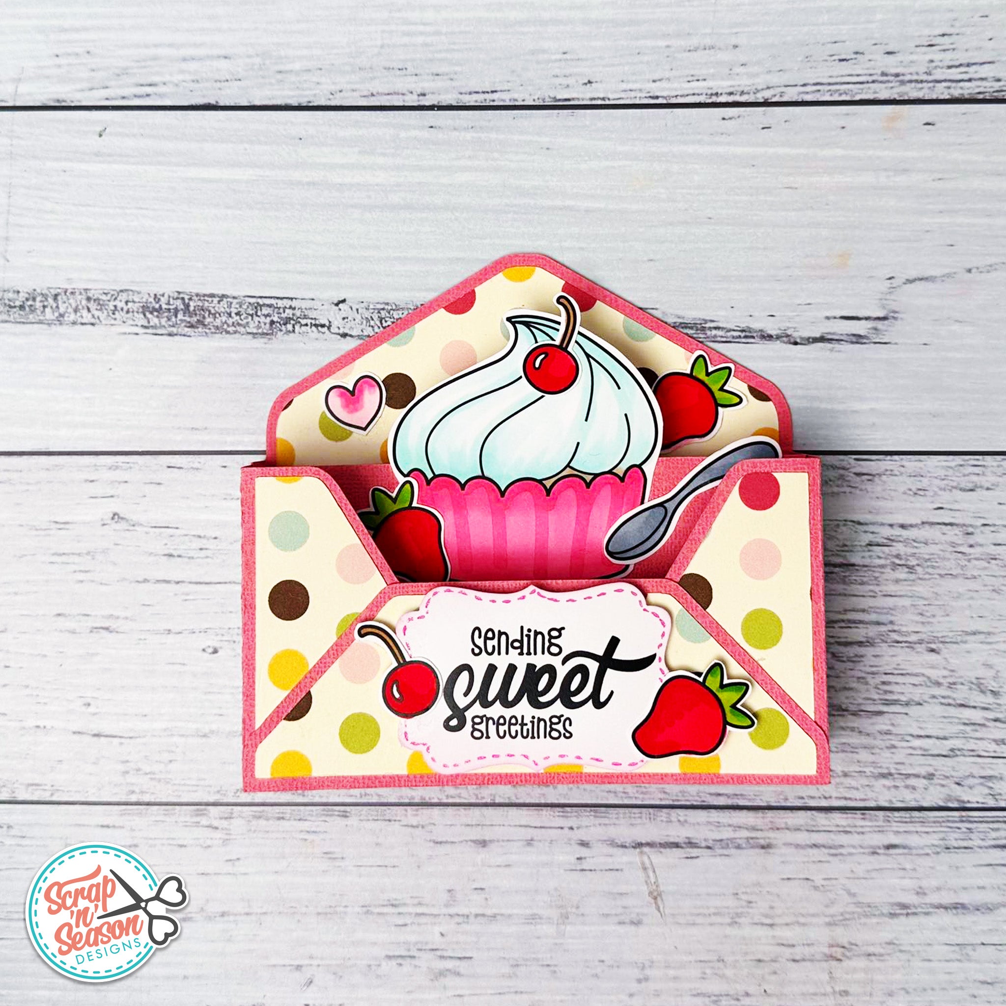 DL - Print, Cut, and Colour - Cupcake Maker