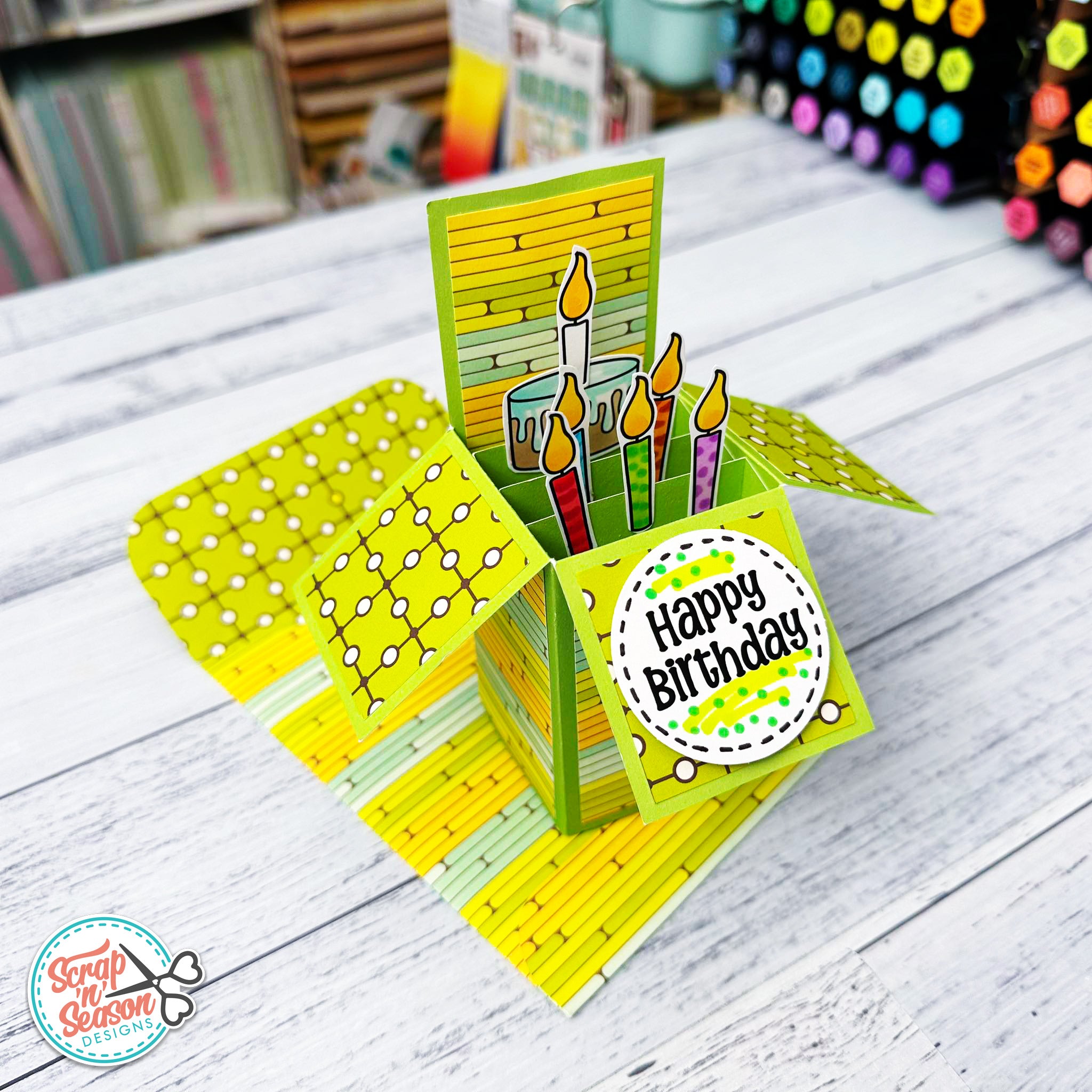 DL - Print, Cut, and Colour - Cupcake Maker