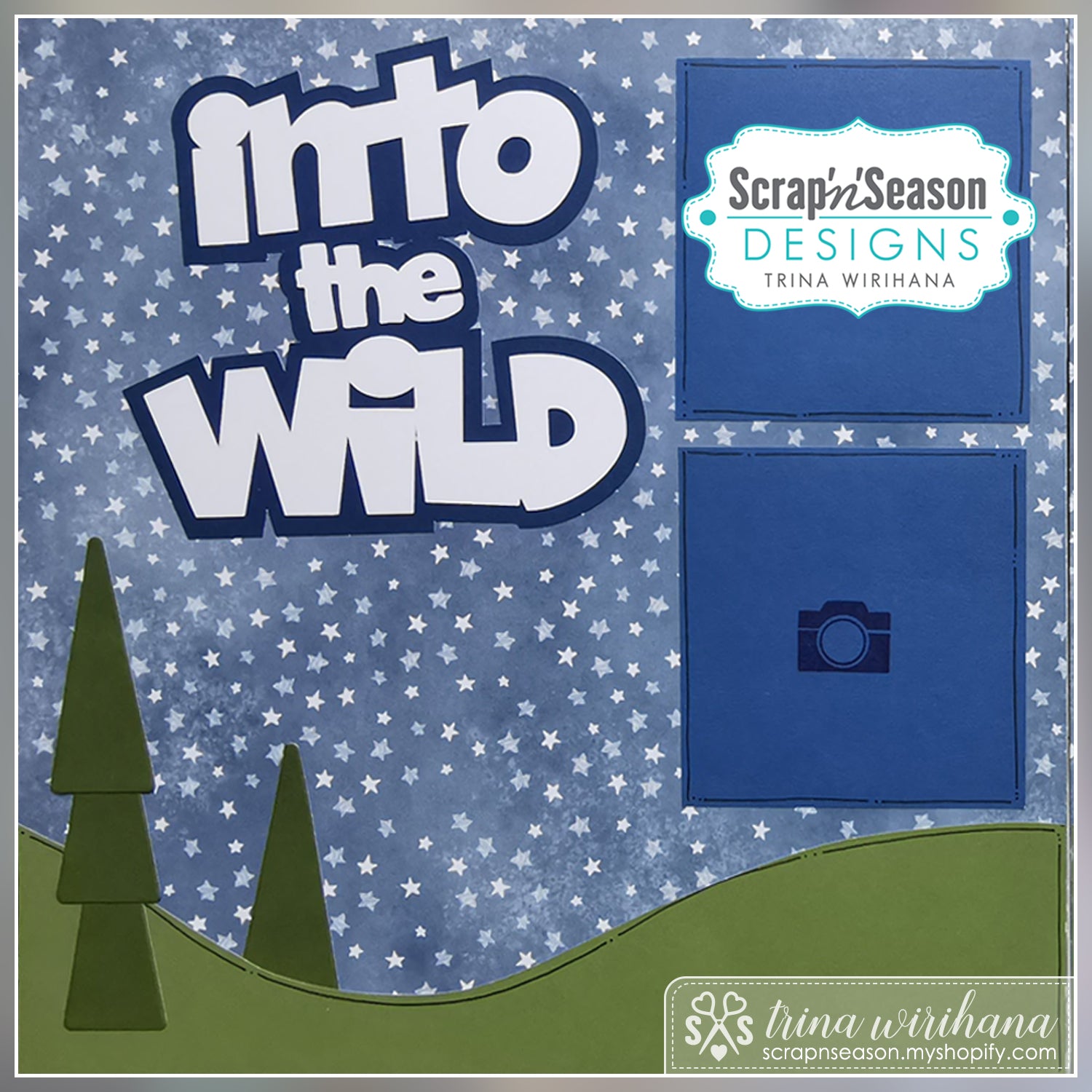 DL Scrapbook Workshop - Into the Wild Camp