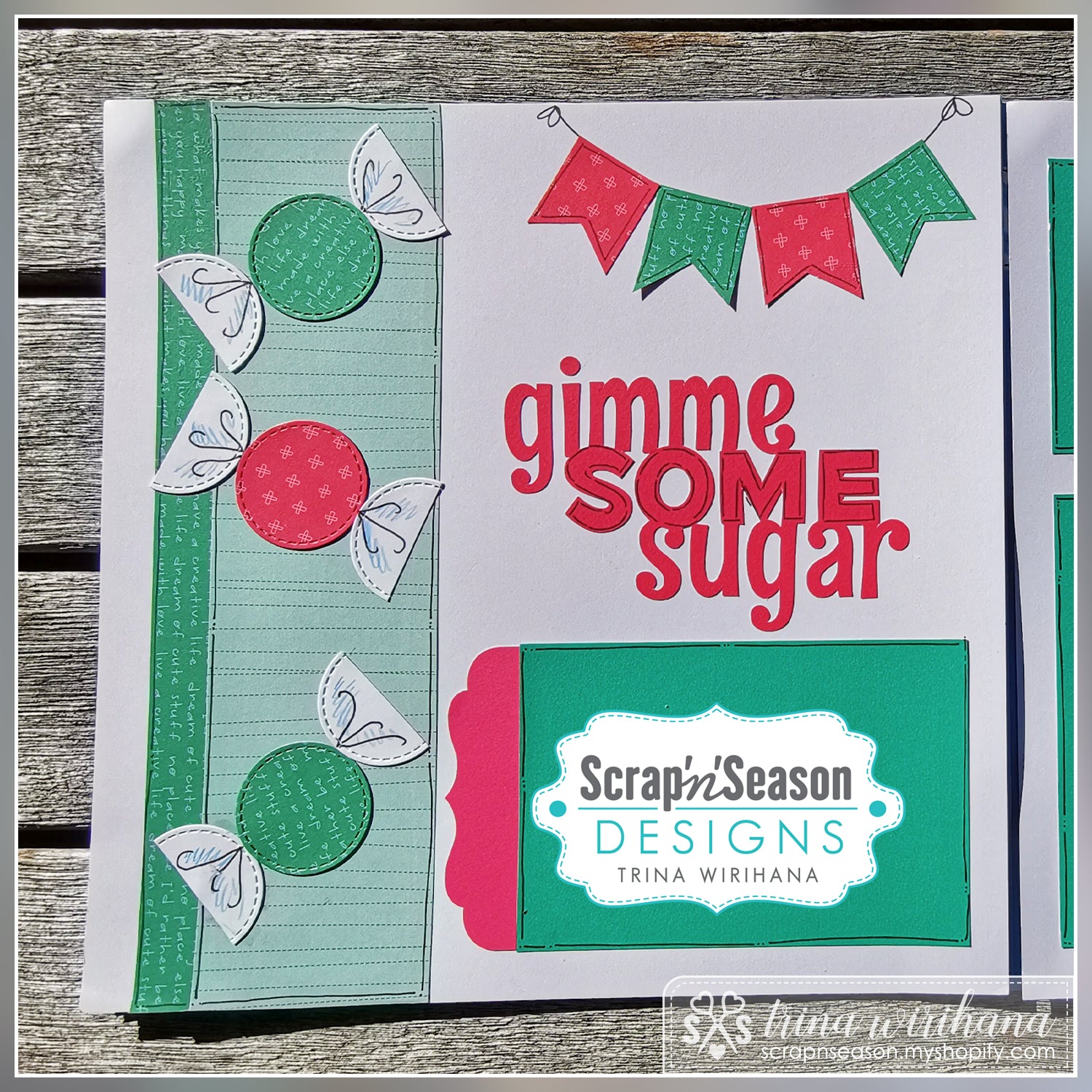 DL Scrapbook Workshop - Craft On Candy Titles (SVG)