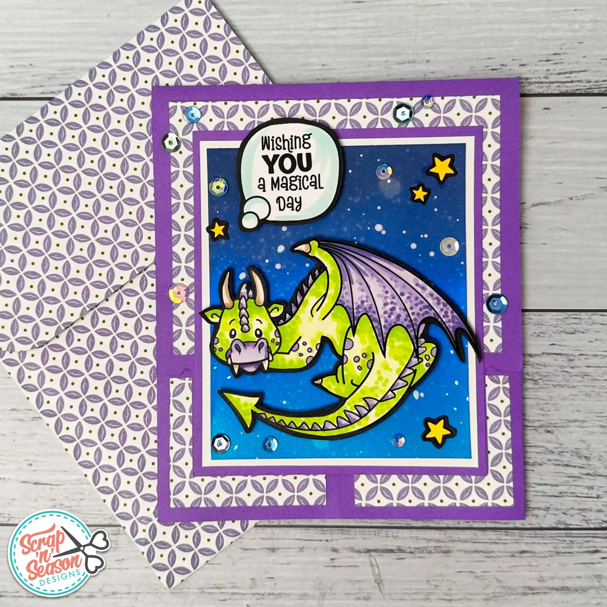 DL Print and Cut - Dragon Dreaming