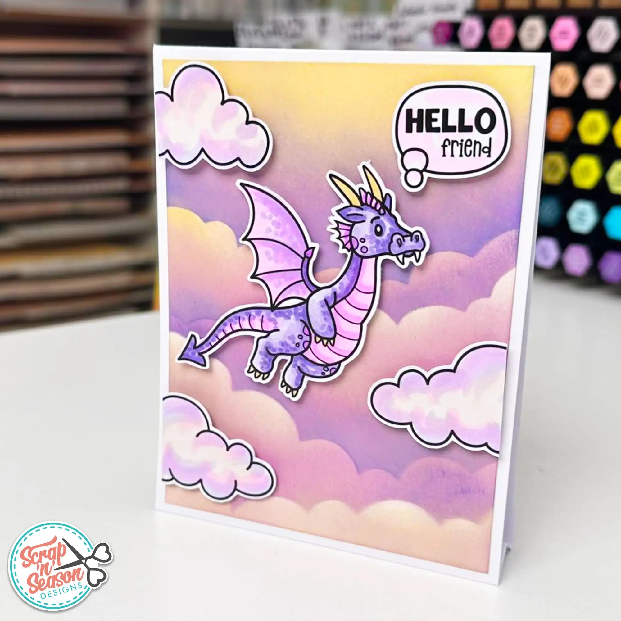 DL Print and Cut - Dragon Dreaming
