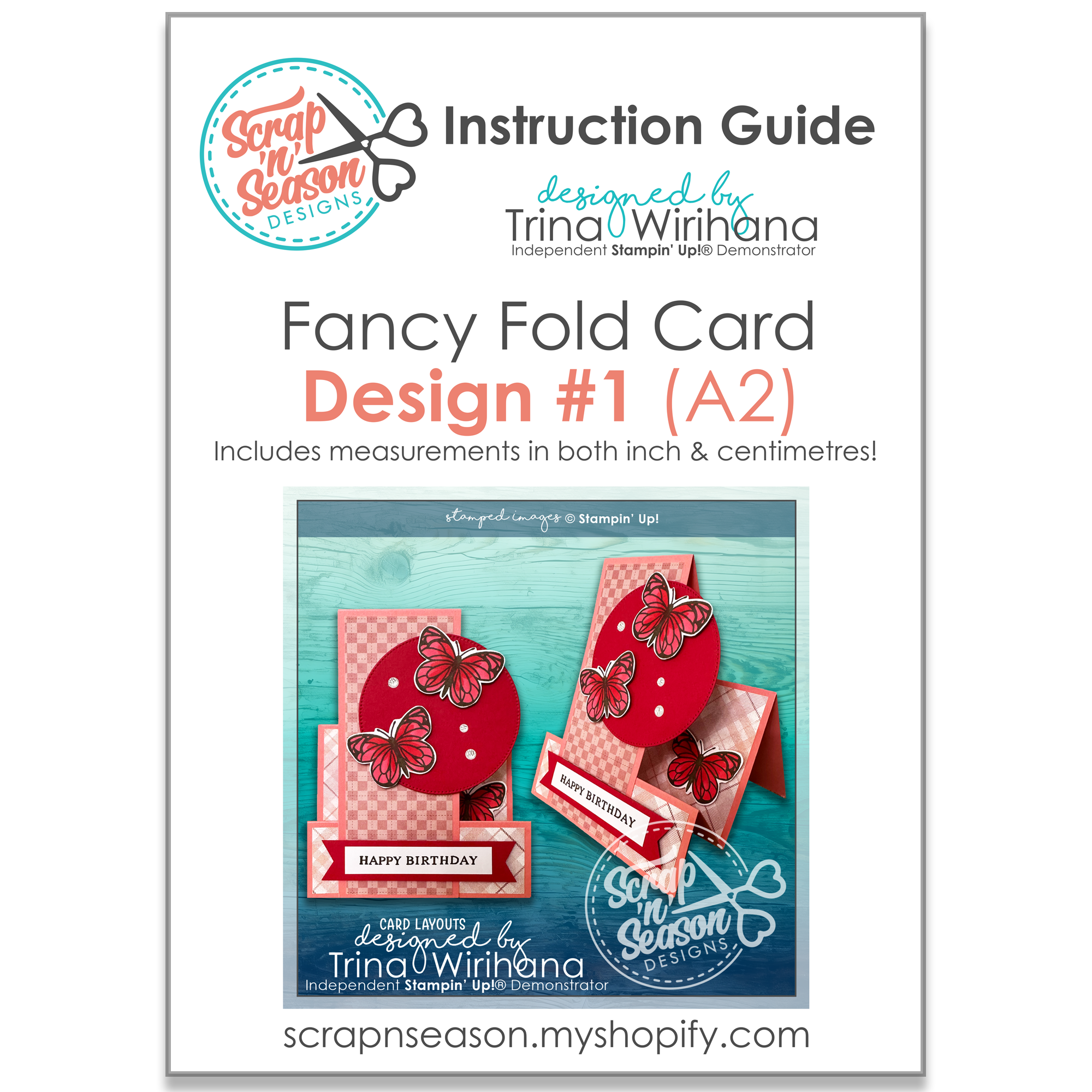 DL - Fancy Fold Design #1 (A2) - Instructions