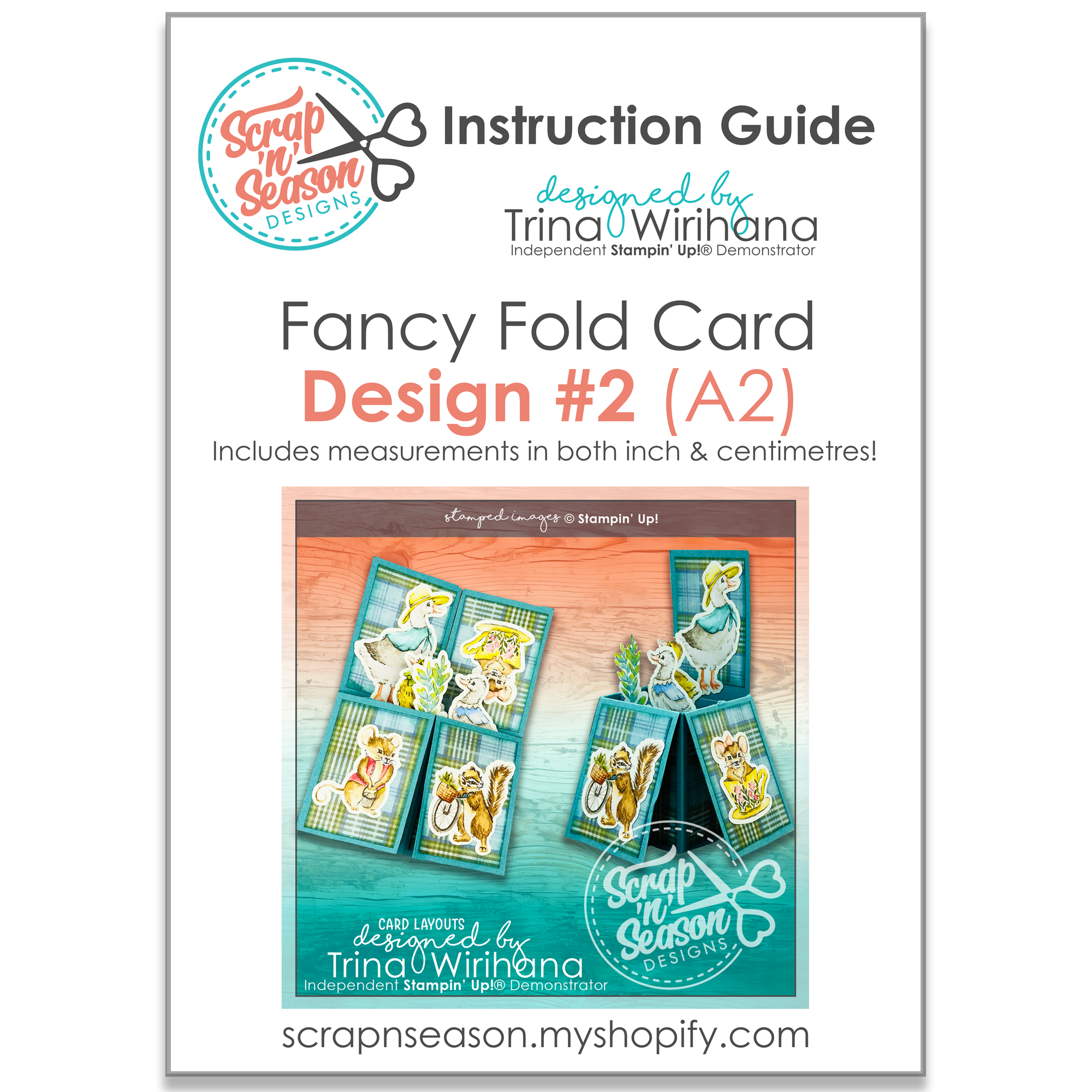 DL - Fancy Fold Design #2 (A2) - Instructions