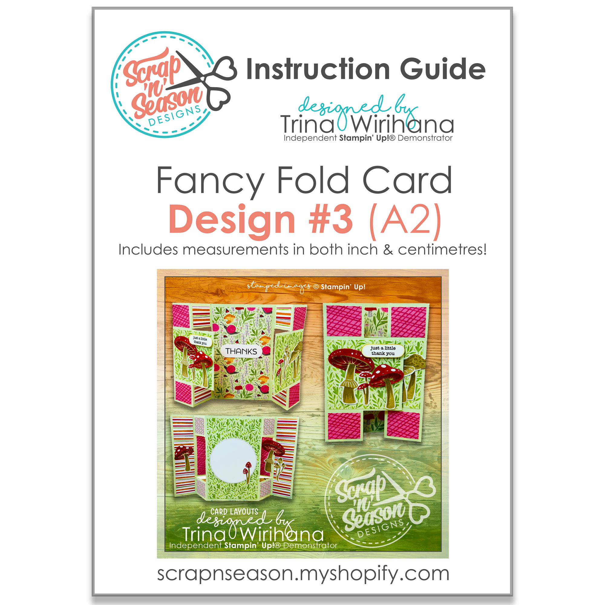 Fancy Fold Design #3 (A2) - Instructions