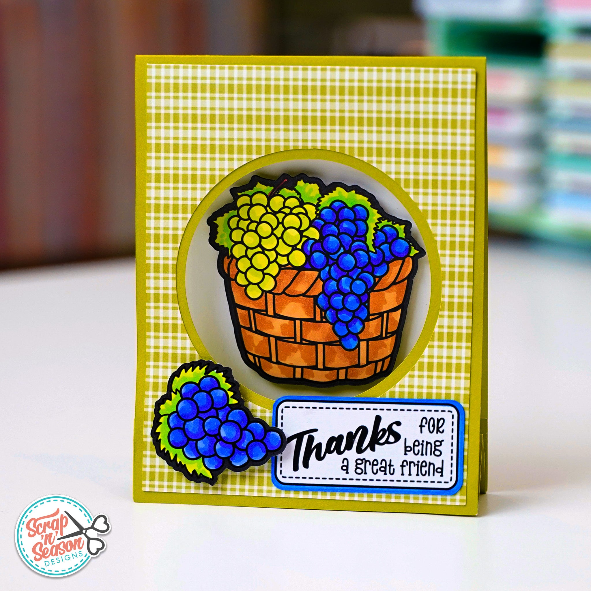 Print and Cut - Grape Crate