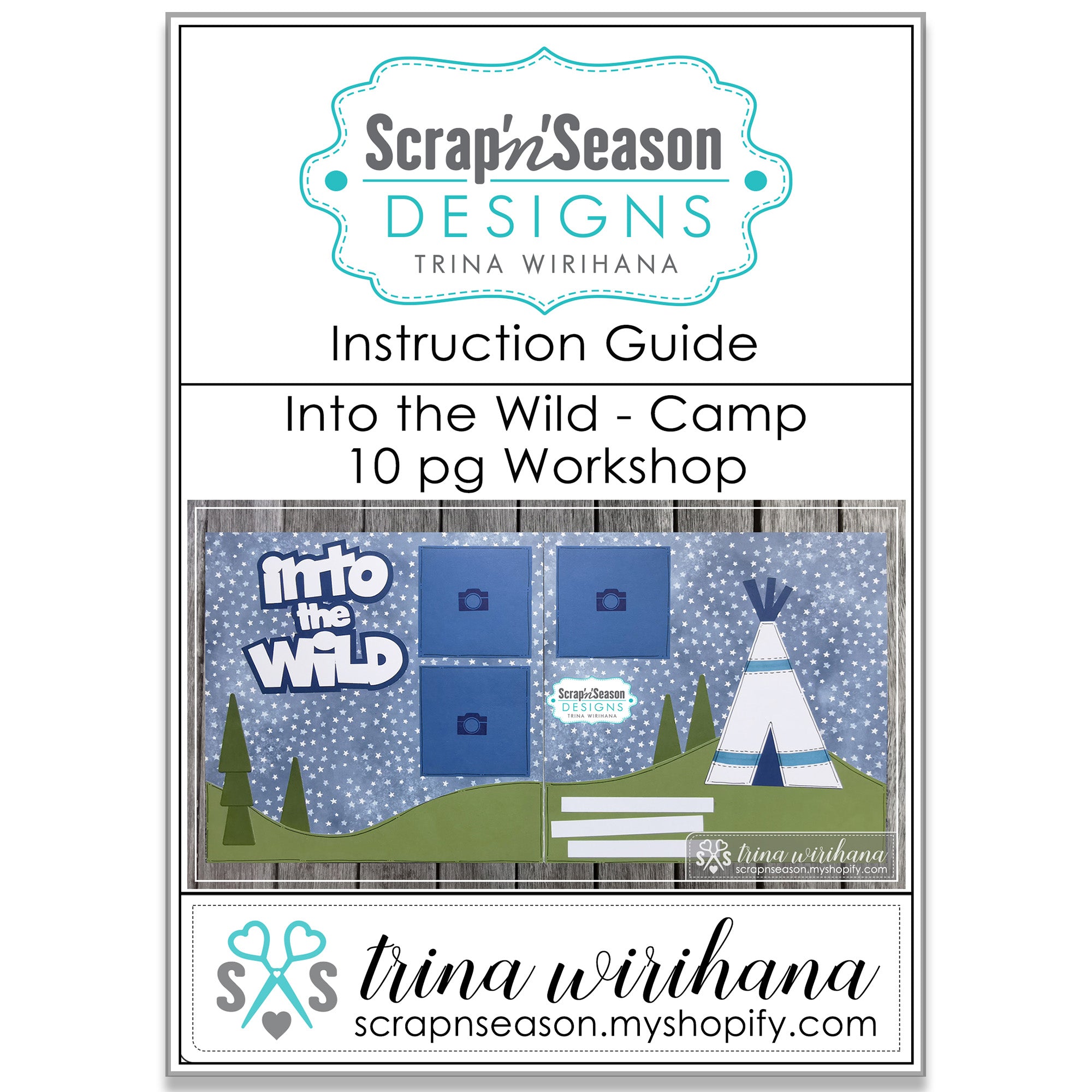 DL Scrapbook Workshop - Into the Wild Camp