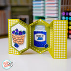 Print, Cut, and Colour - Jar of Jam