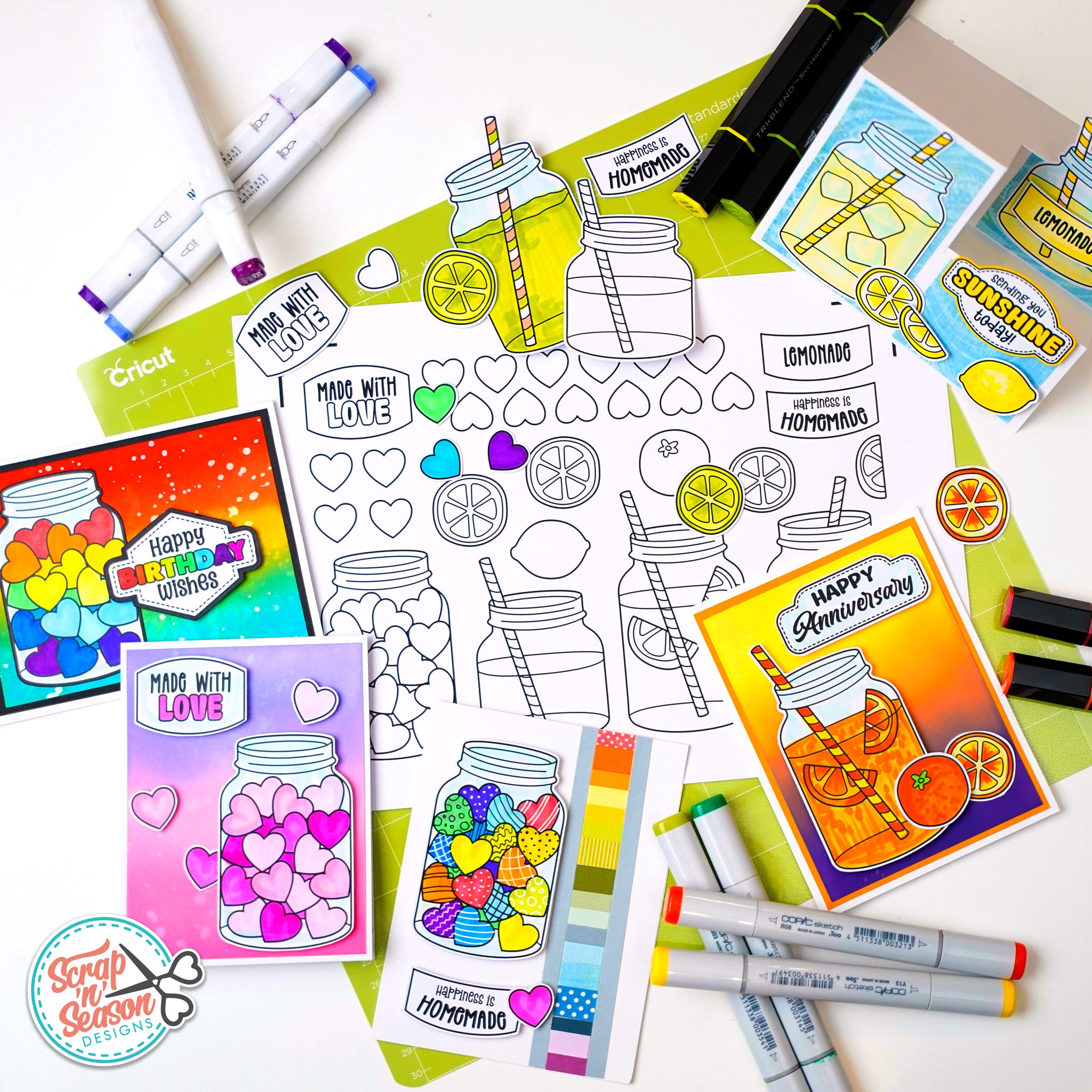 Print and Cut - Jar of Love