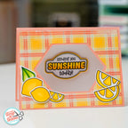 Print, Cut, and Colour - Lemon Basket