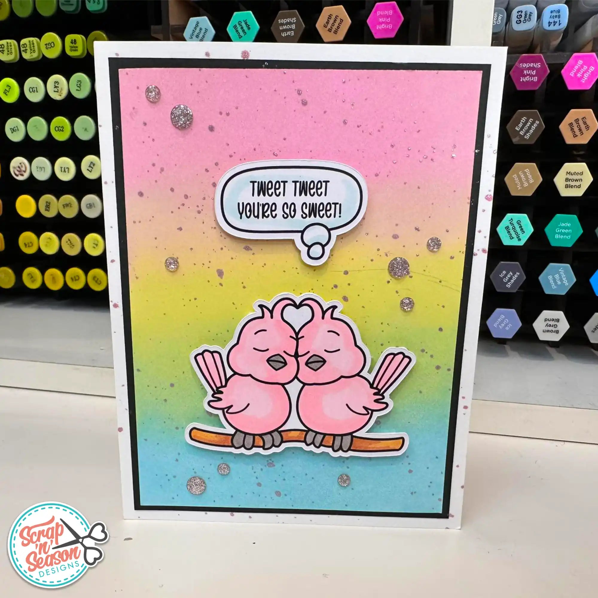 DL Print and Cut - Little Birdies
