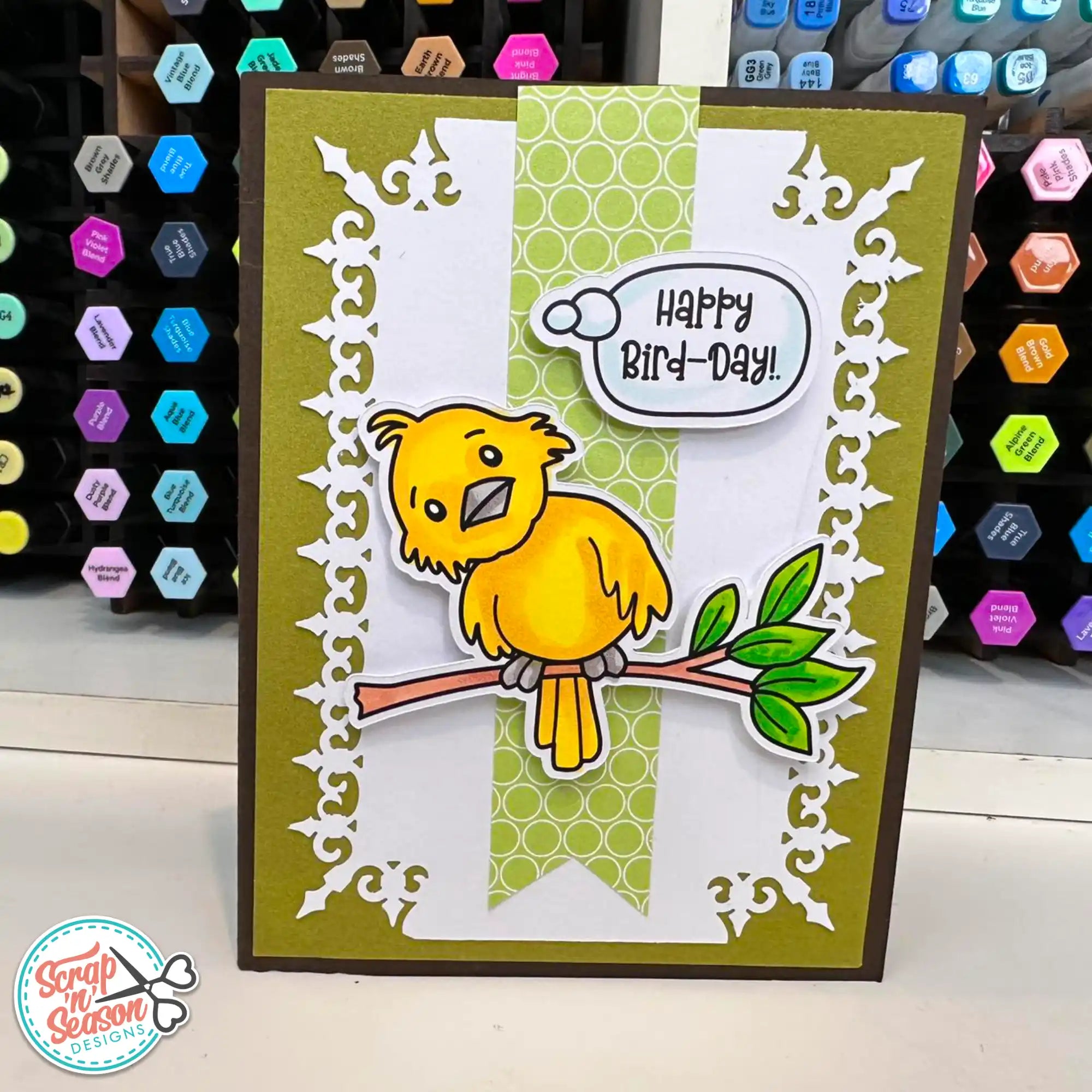 DL Print and Cut - Little Birdies