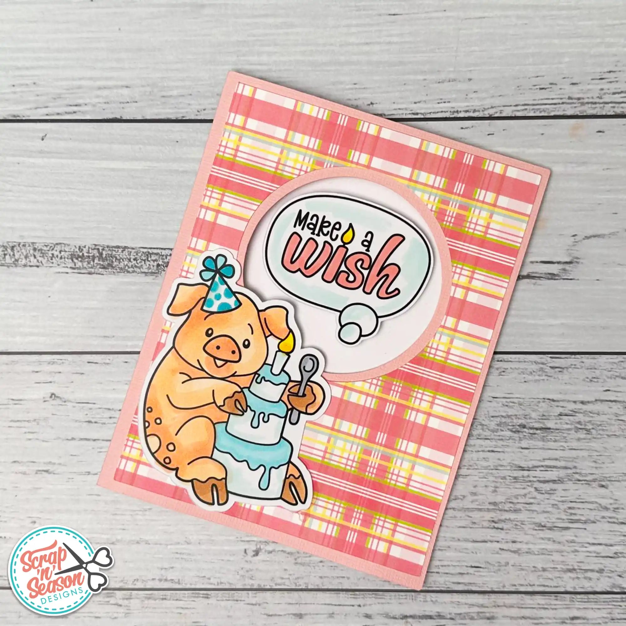 DL Print and Cut - Little Piggies