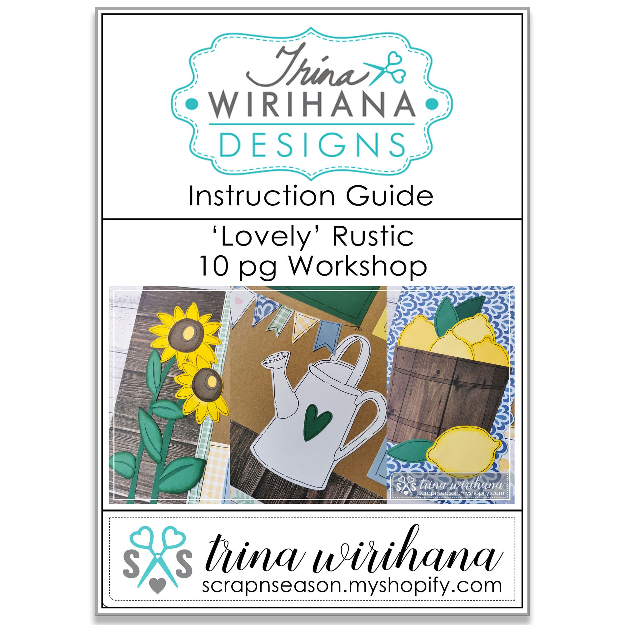 DL Scrapbook Workshop - Lovely Rustic