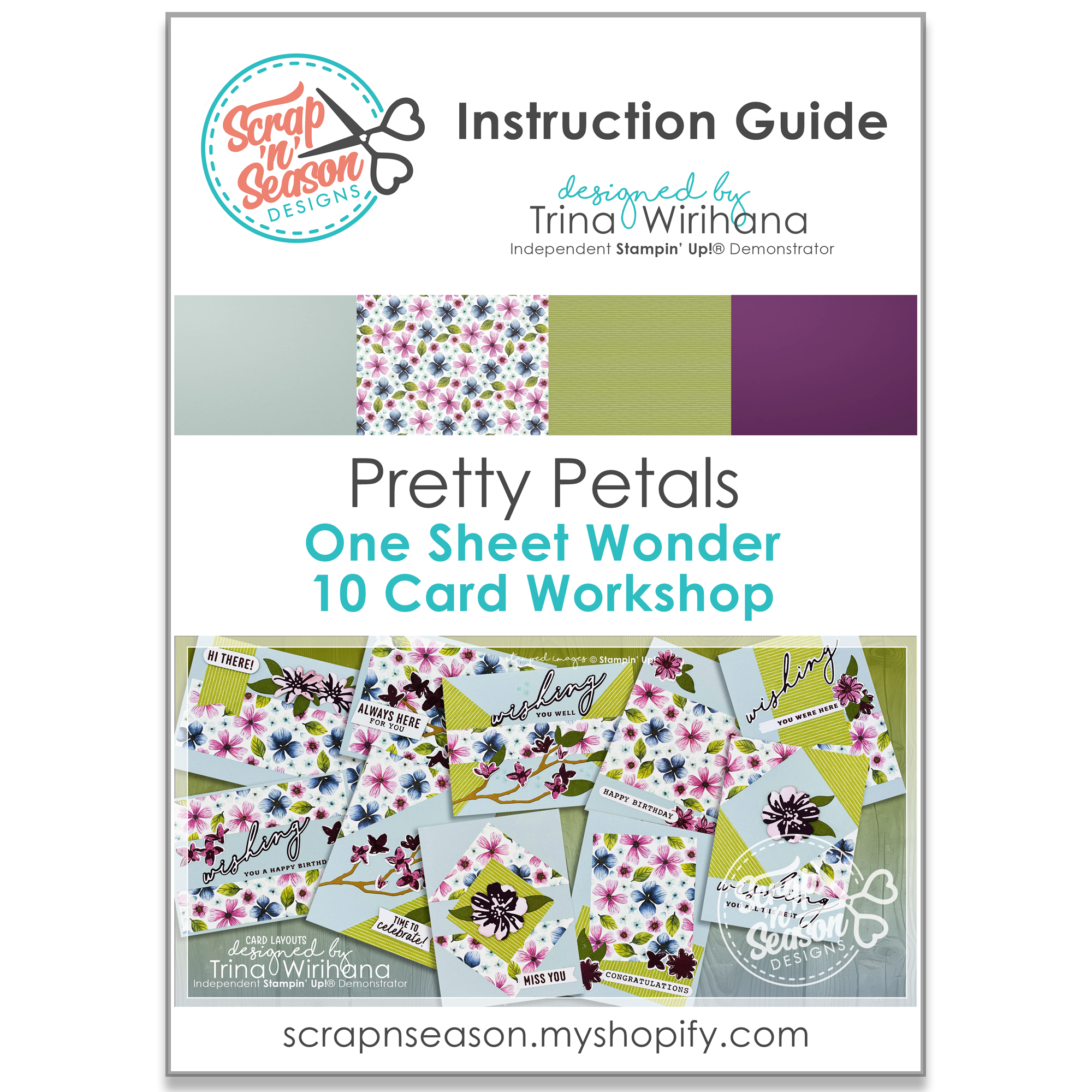 DL Pretty Petals 10 Card Workshop