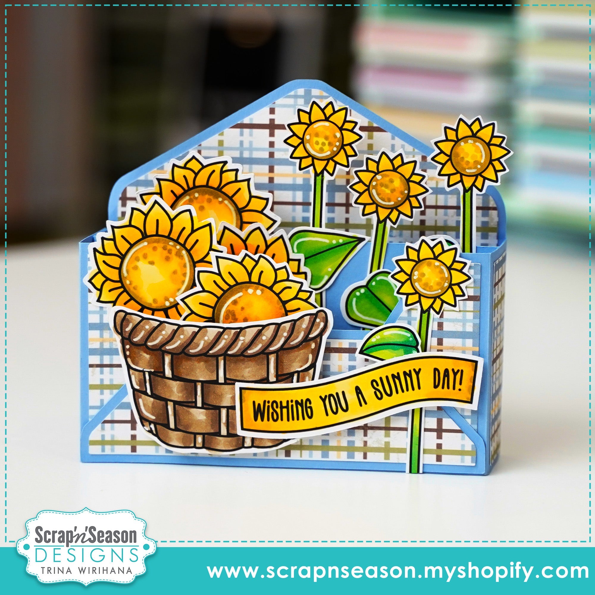DL - 121. Envelope Box Card