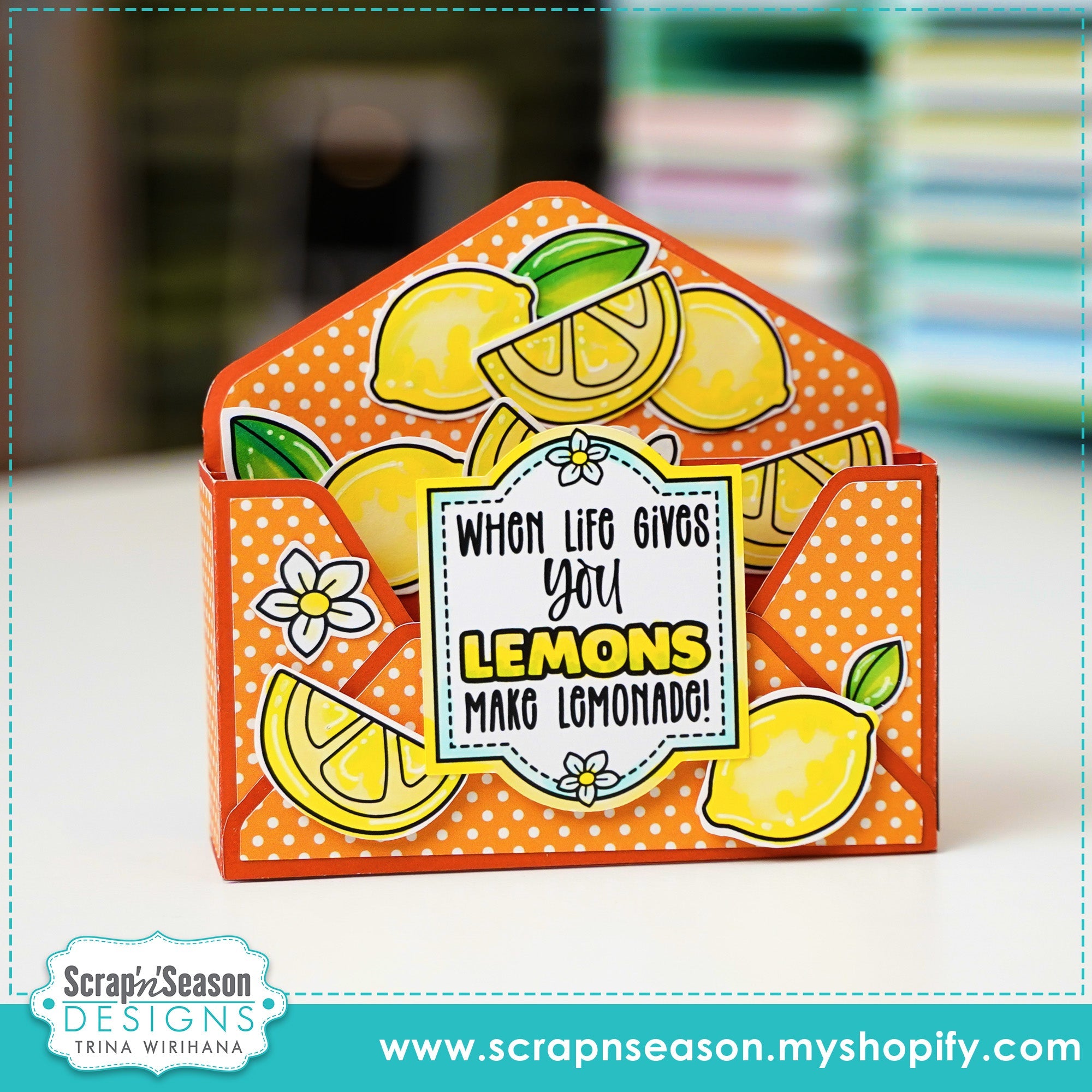 DL - 121. Envelope Box Card