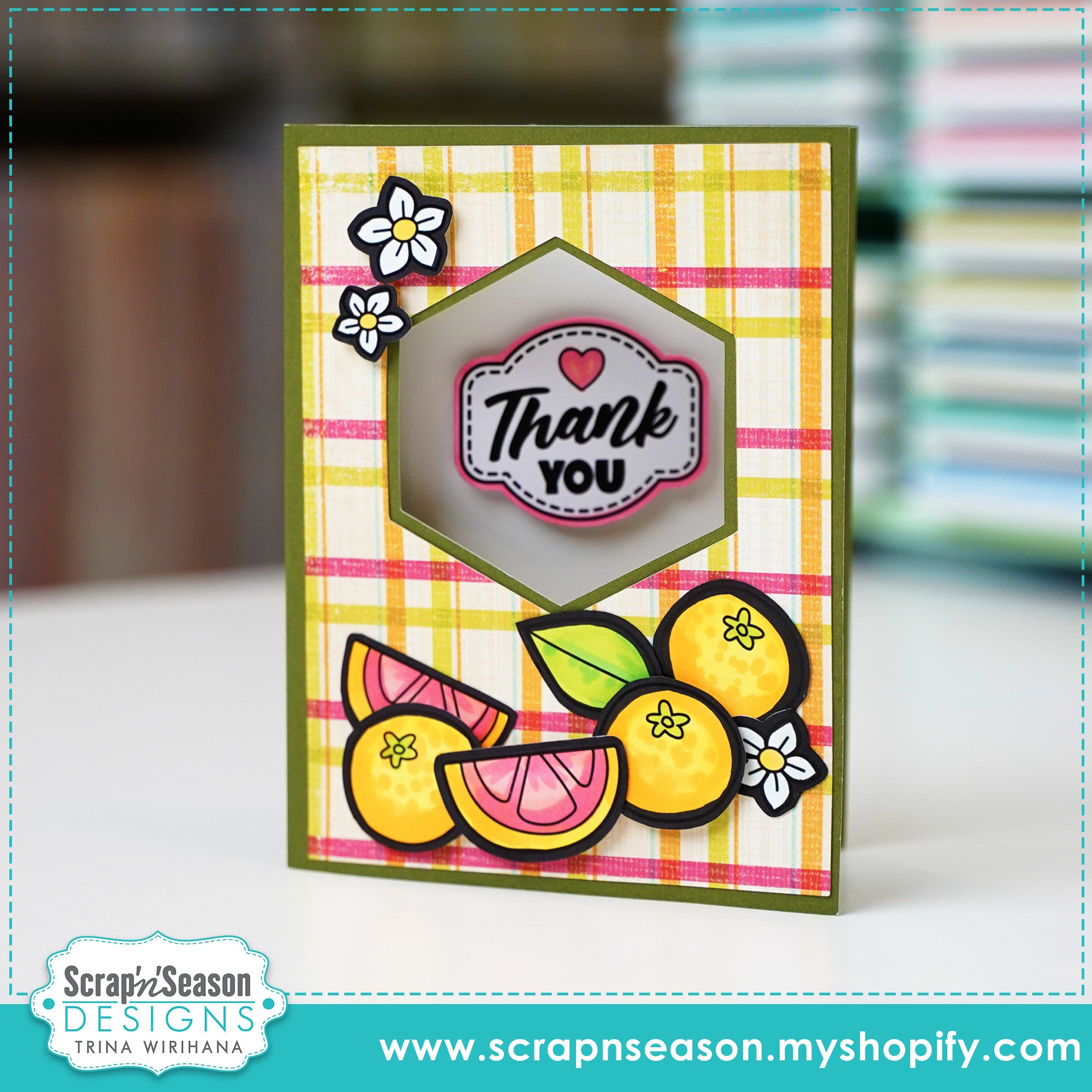 DL - Print, Cut, and Colour - Greetings Collection 1