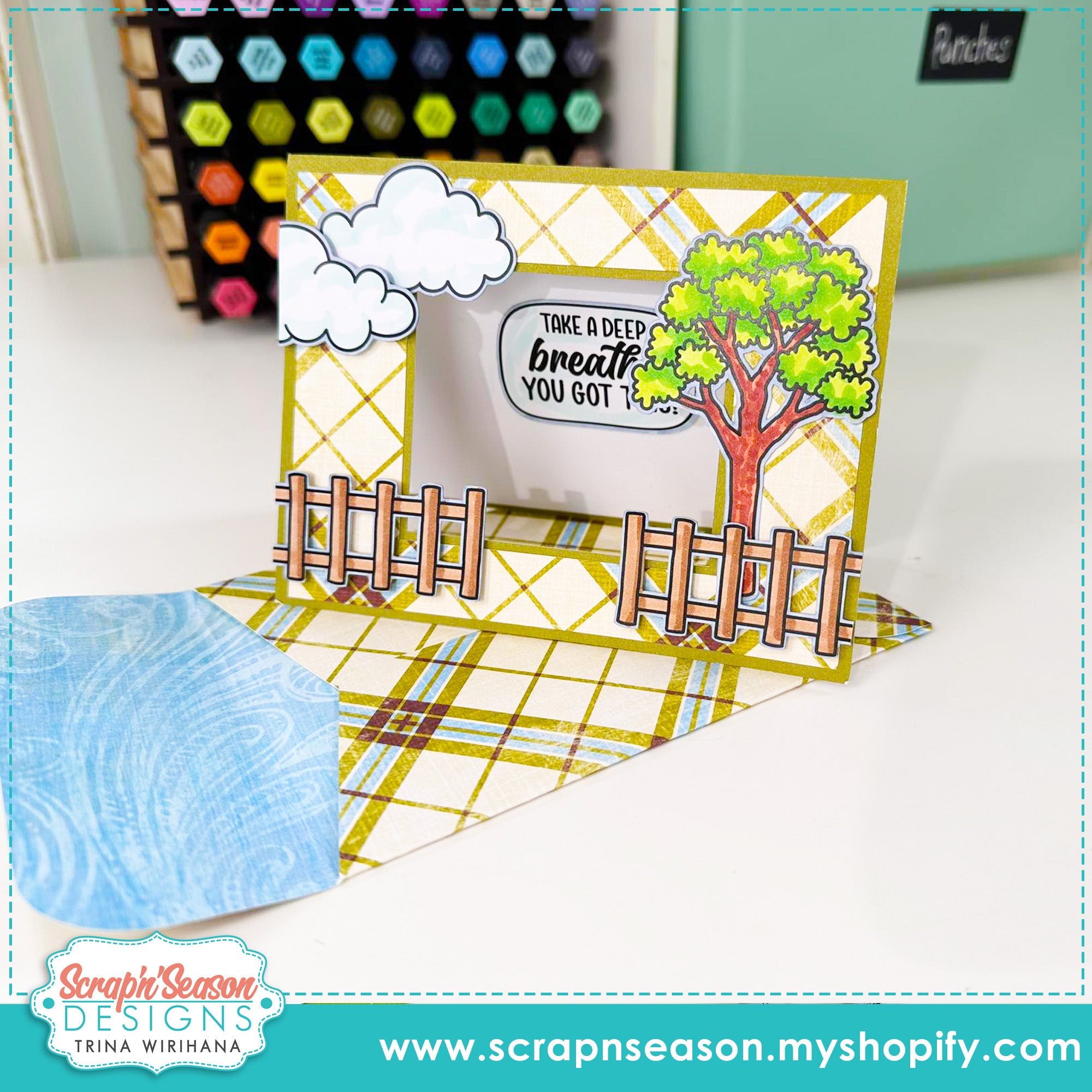 DL - Print, Cut, and Colour - Background Basics C