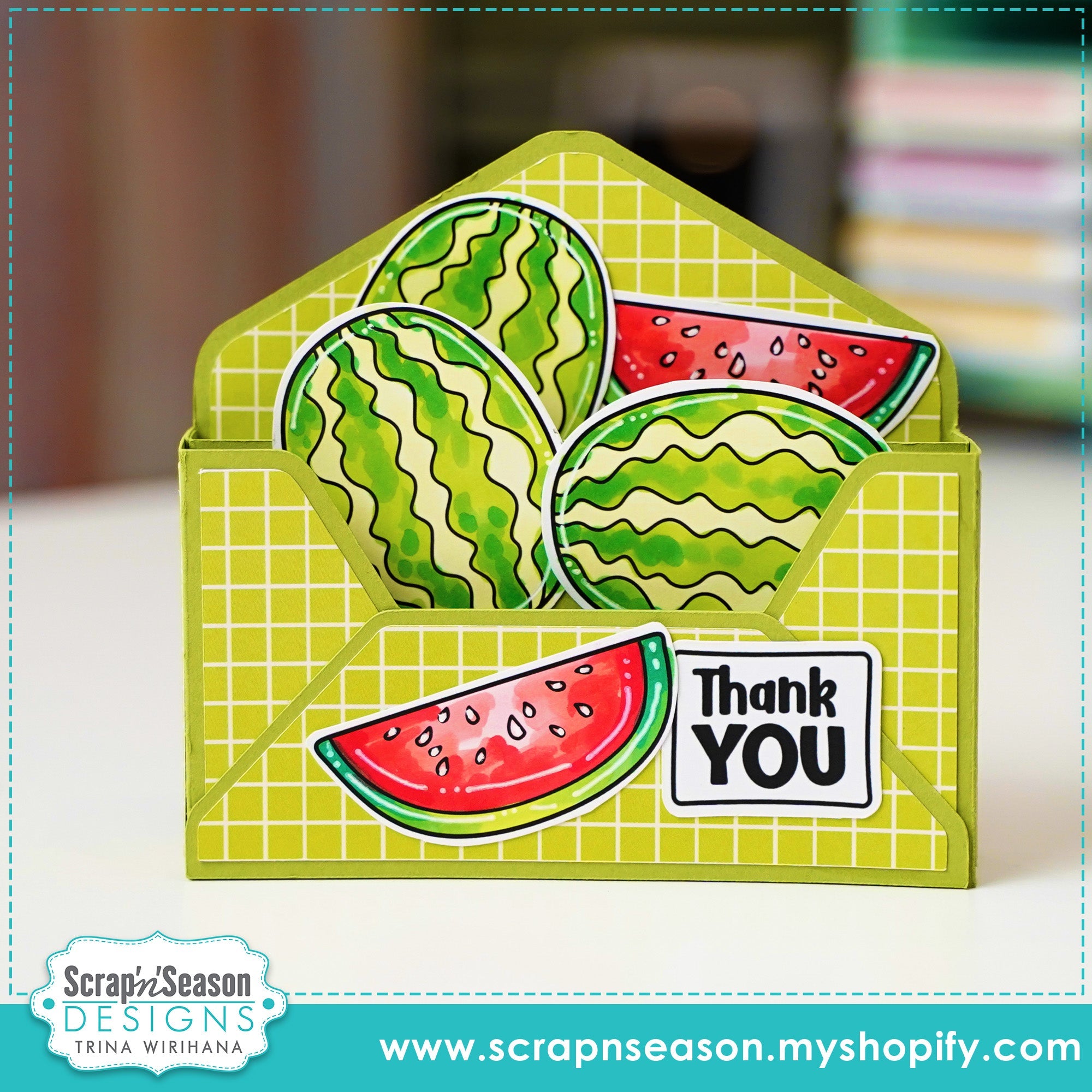 DL - 121. Envelope Box Card