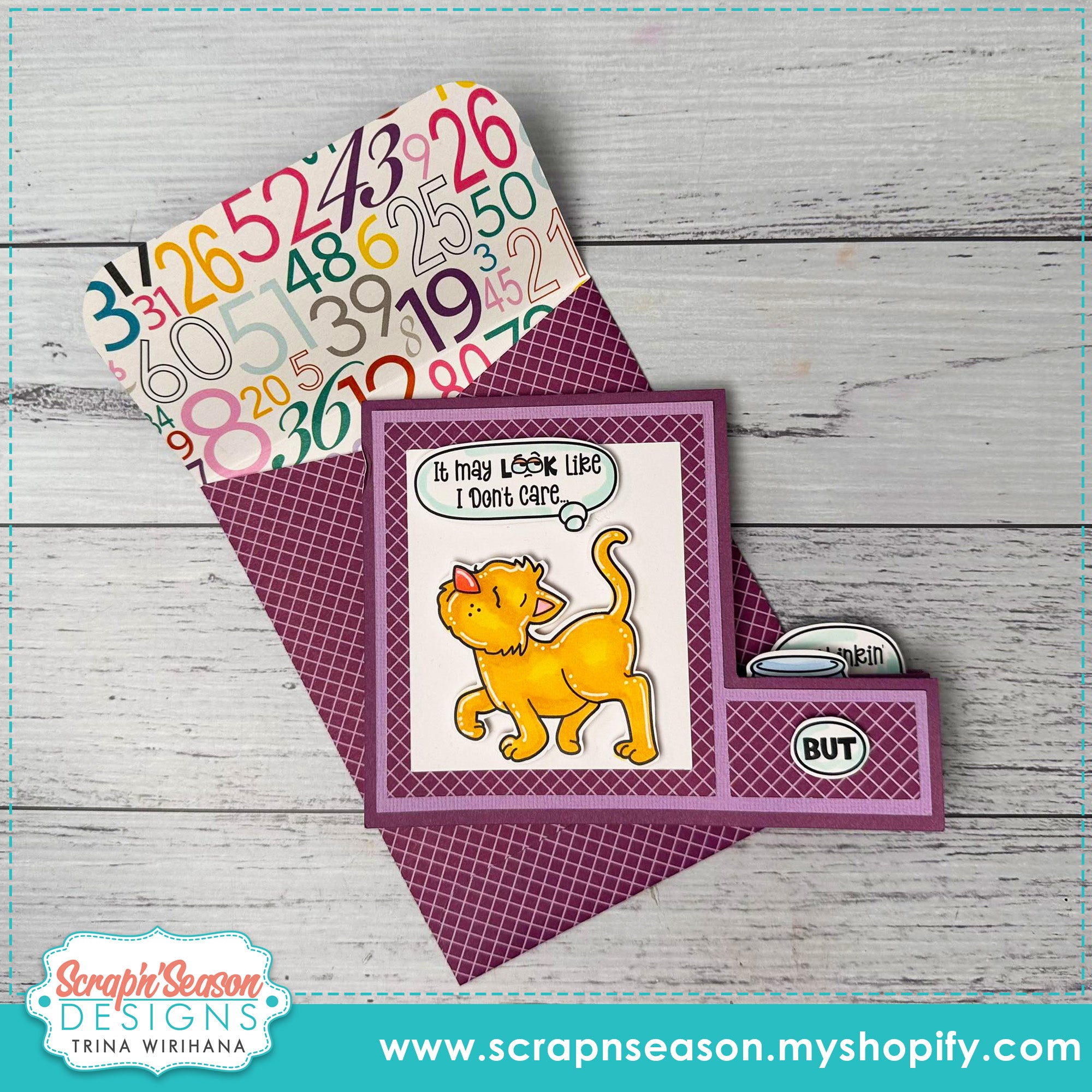 001. Triple Side Step Card