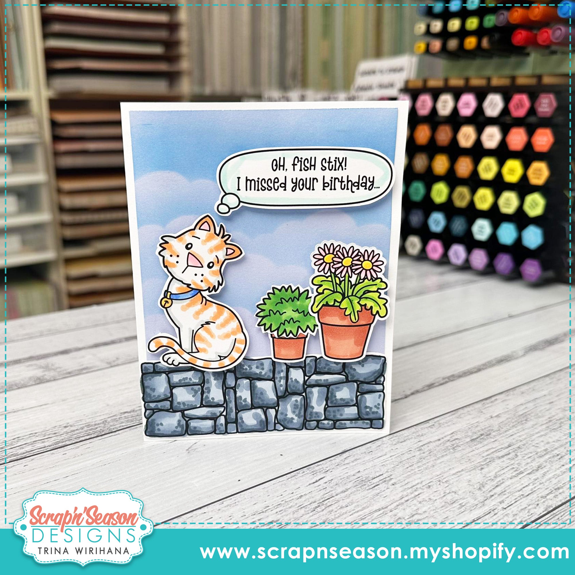 DL - Print, Cut, and Colour - Background Basics A