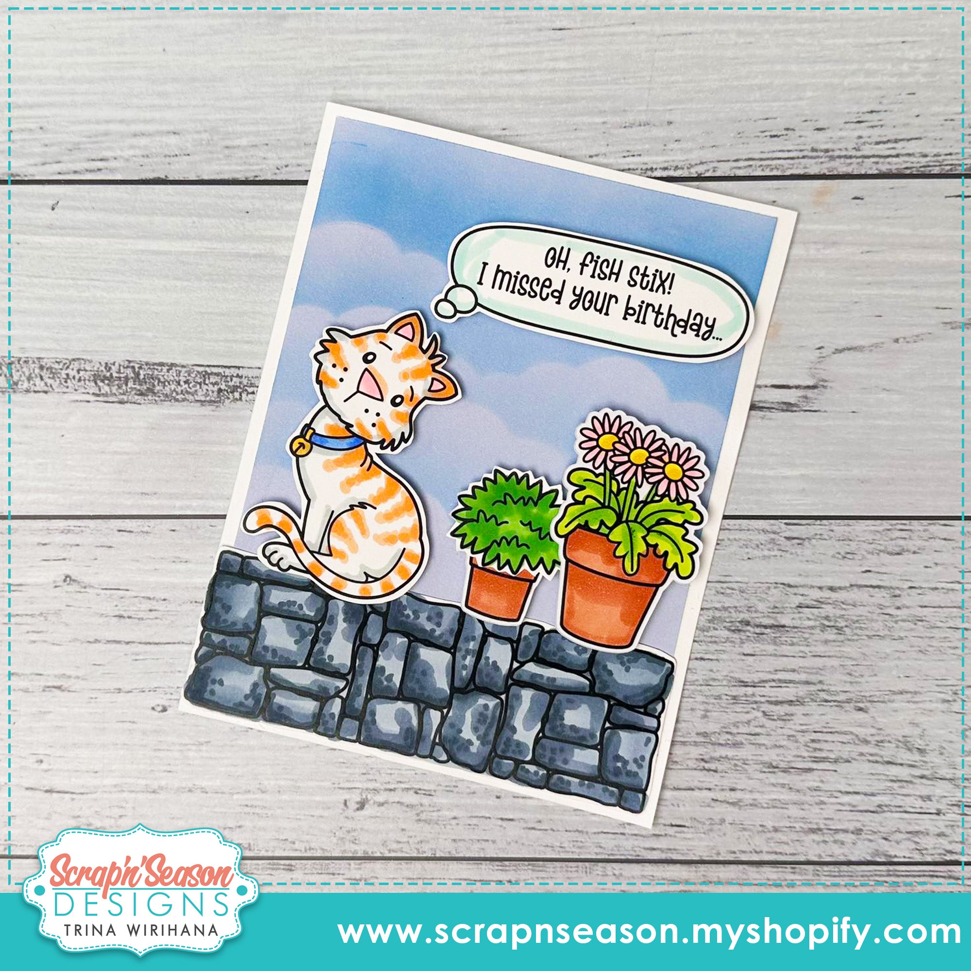 DL - Print, Cut, and Colour - Cuddly Kitties