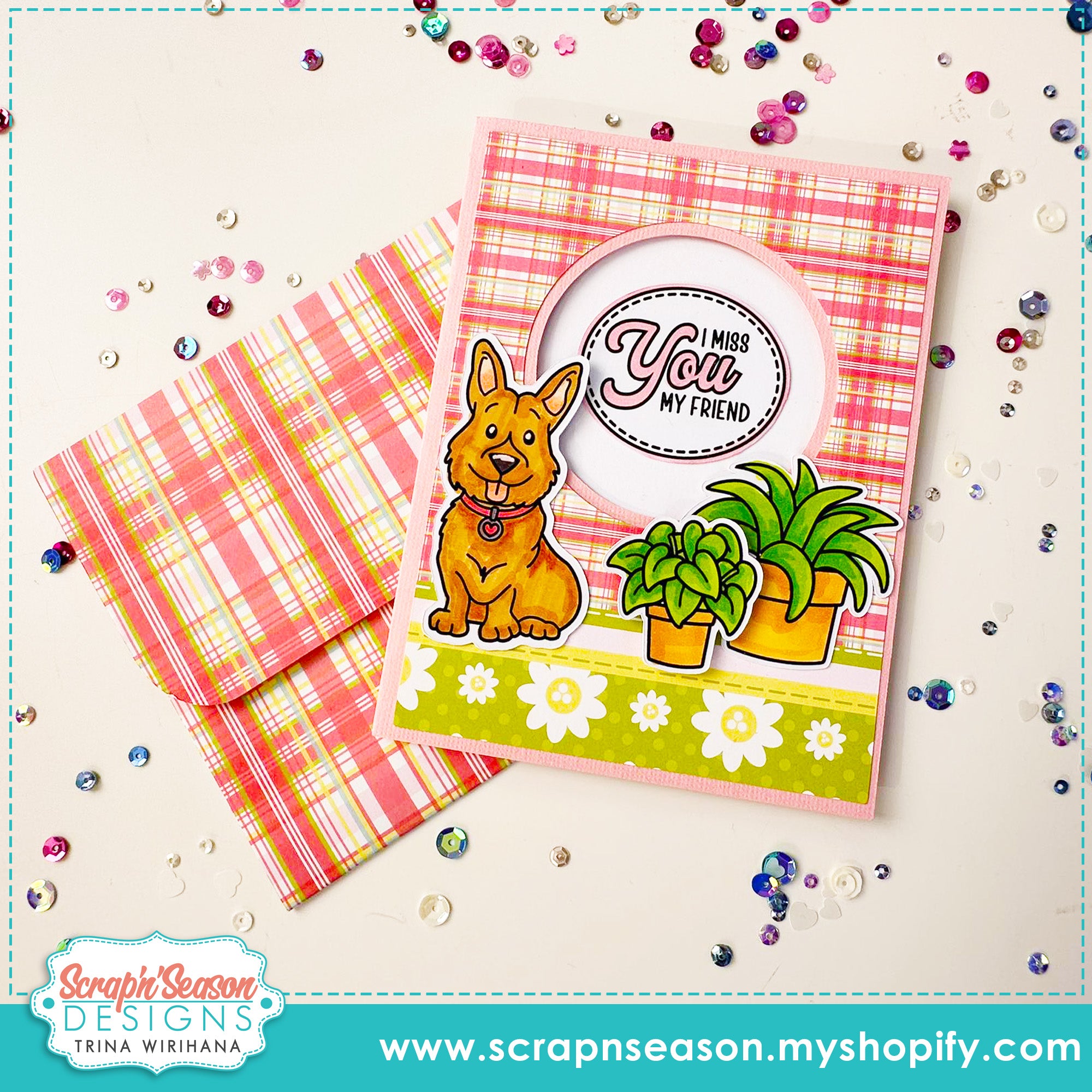 DL - Print, Cut, and Colour - Background Basics E