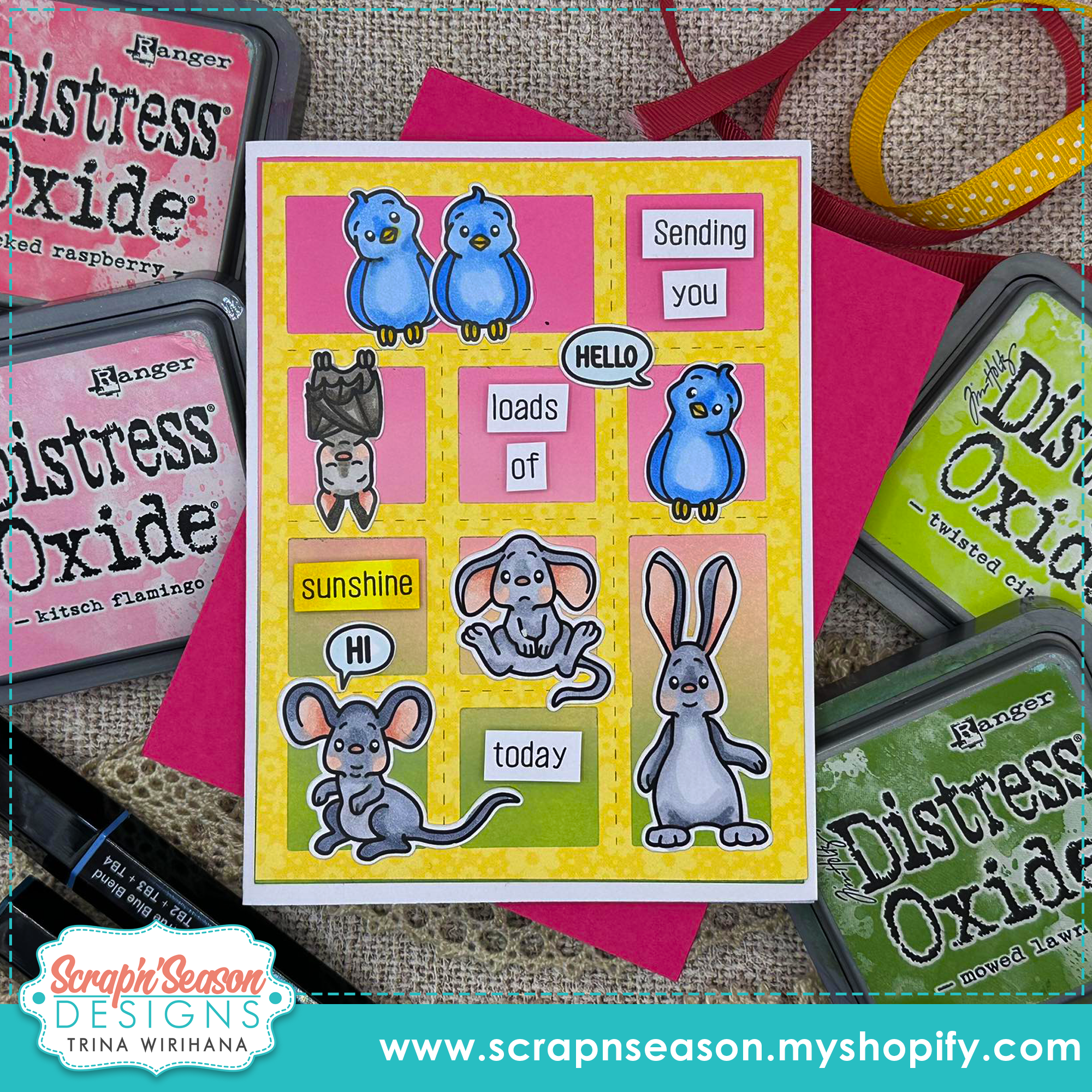 DL - Print, Cut, and Colour - Forest Critters