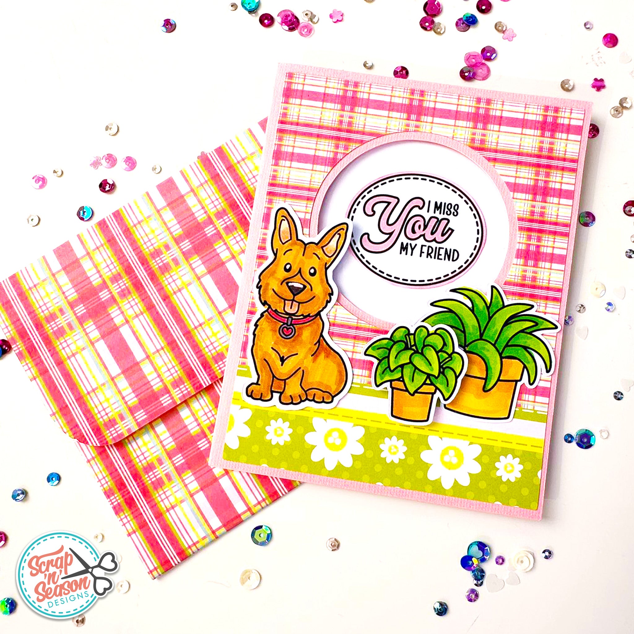 DL - Print, Cut, and Colour - Perfect Puppies