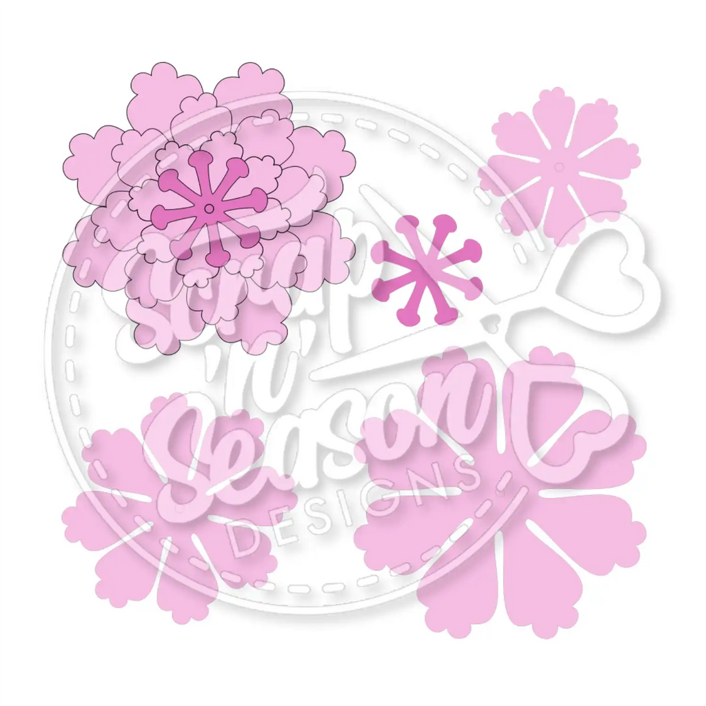 3D FLOWER H