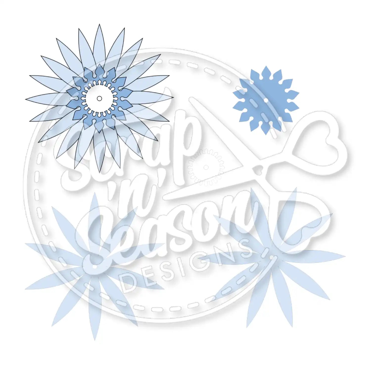 Digital Download - SVG - Flower L