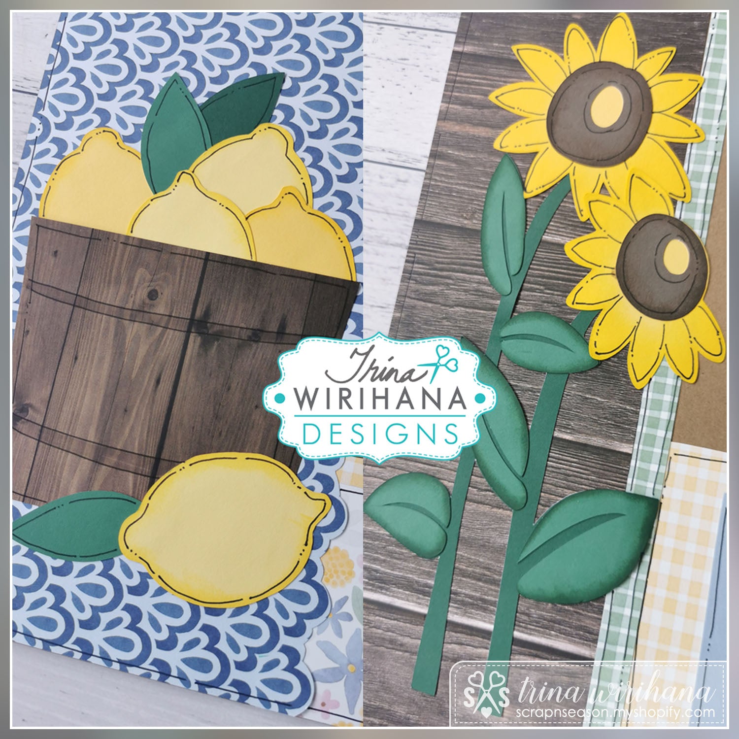 DL Scrapbook Workshop - Lovely Rustic Titles (SVG)