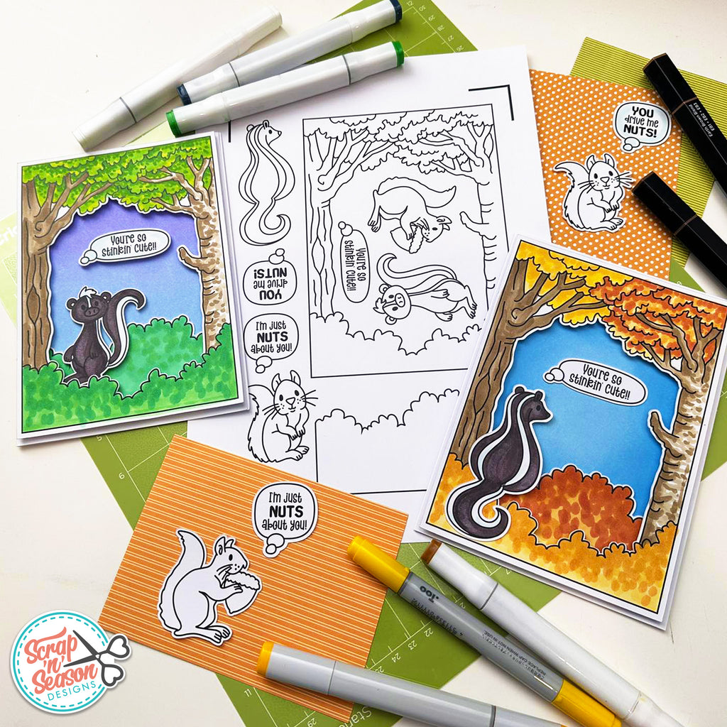 Print and Cut - Scene Maker - Forest