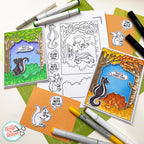 Print and Cut - Scene Maker - Forest