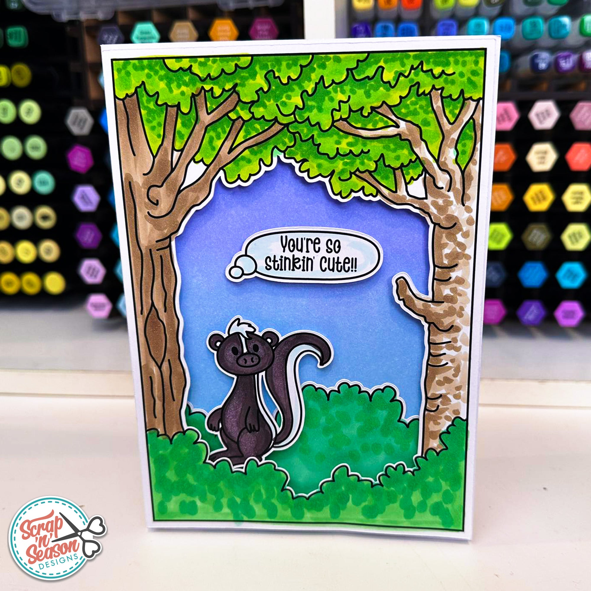 Print and Cut - Scene Maker - Forest
