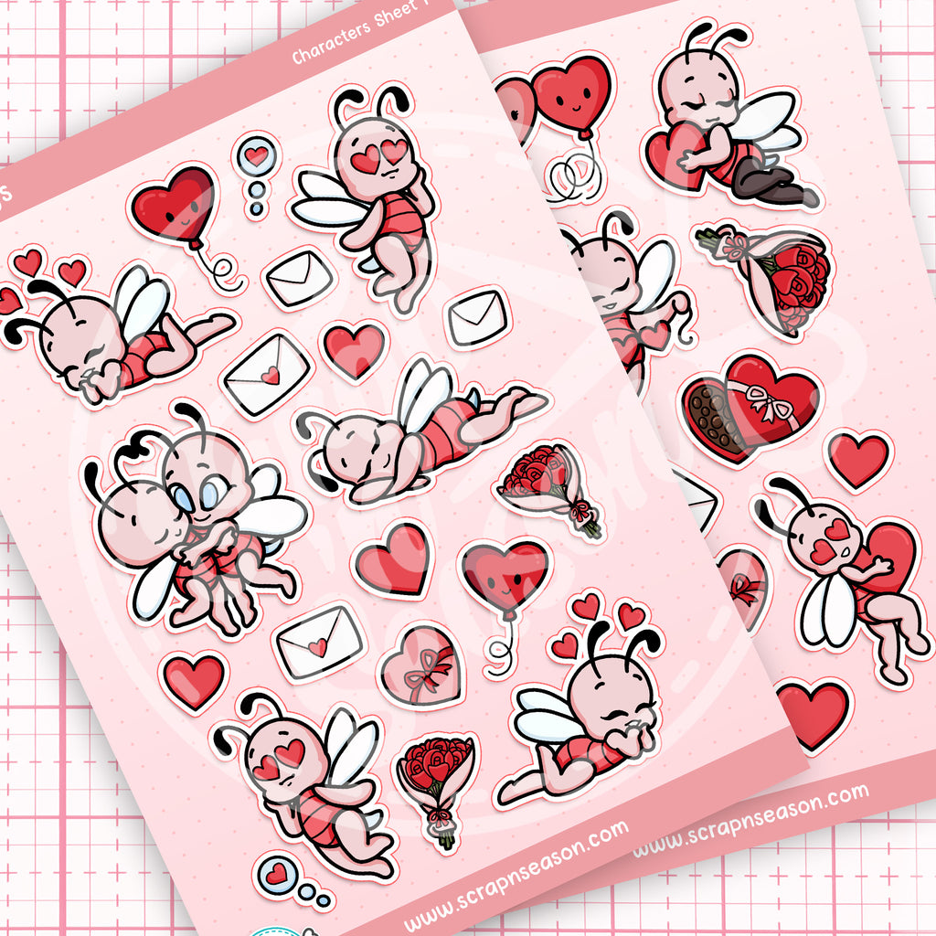Love Bugs Print & Cut Pack