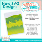 Twist-a-licious Stencil - Grass 2