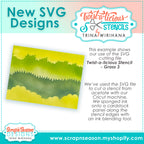 Twist-a-licious Stencil - Grass 3