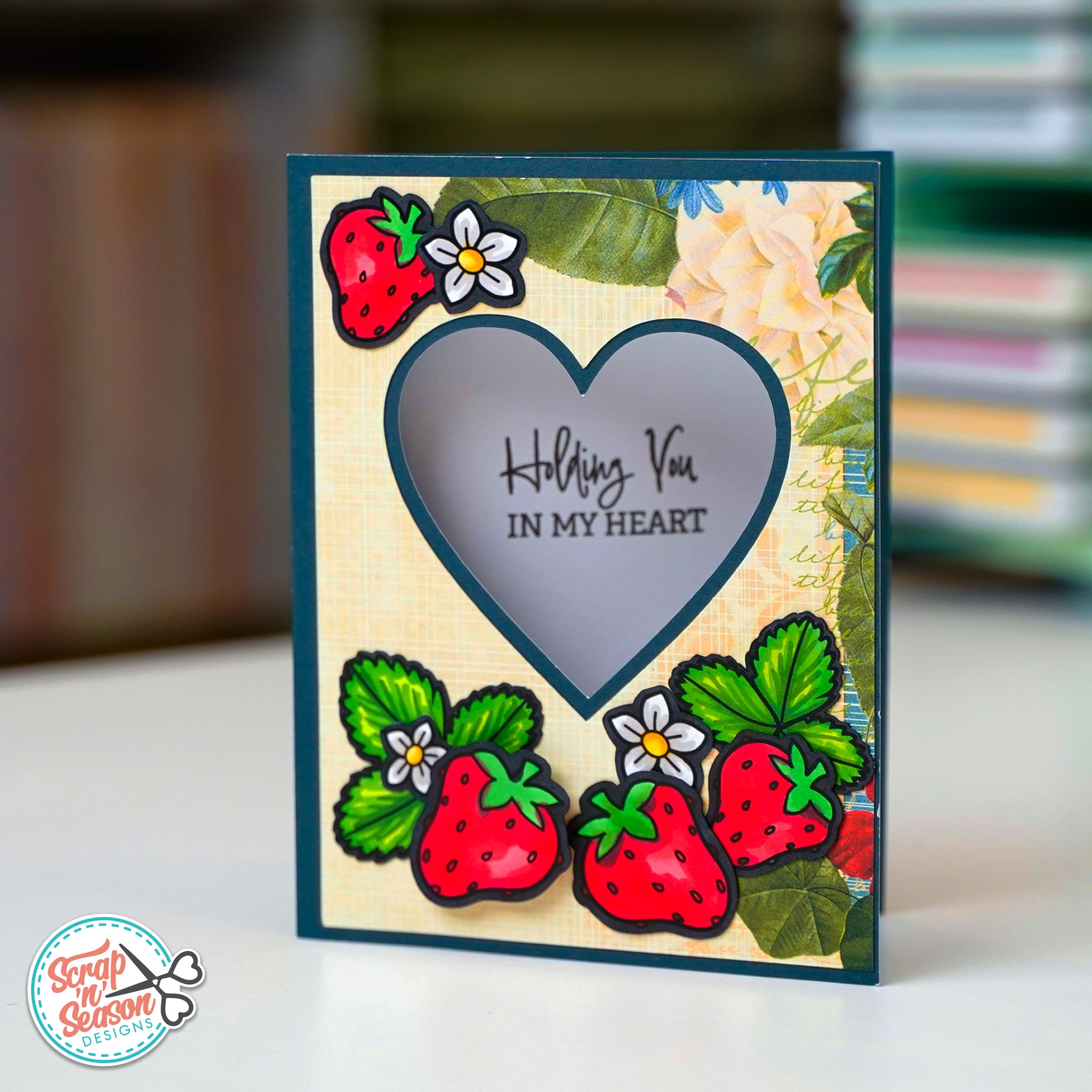 Print and Cut - Strawberry Basket