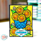 Print and Cut - Sunflower Basket