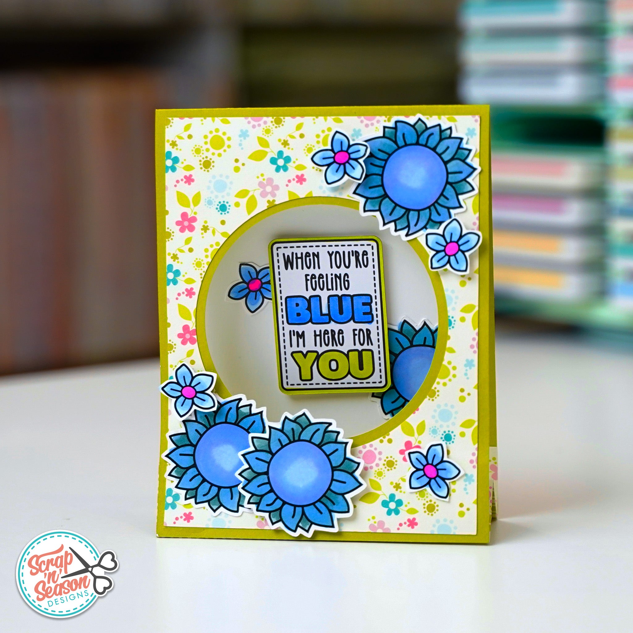 Print and Cut - Sunflower Basket