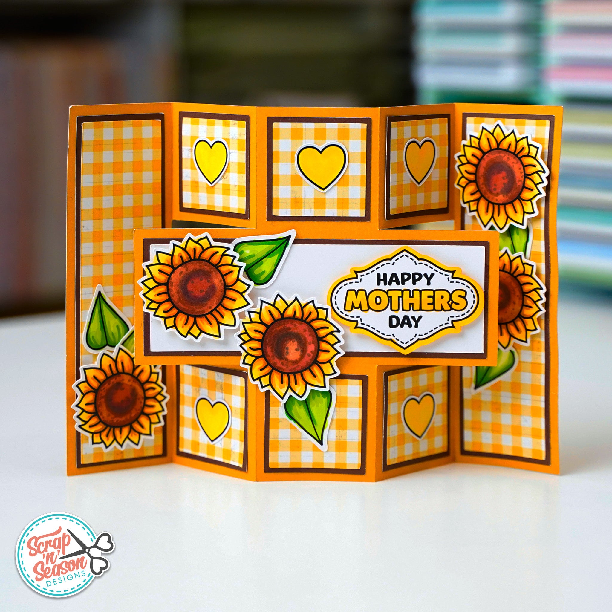 Print and Cut - Sunflower Basket