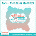 Twist-a-licious Stencil - Cloud 2