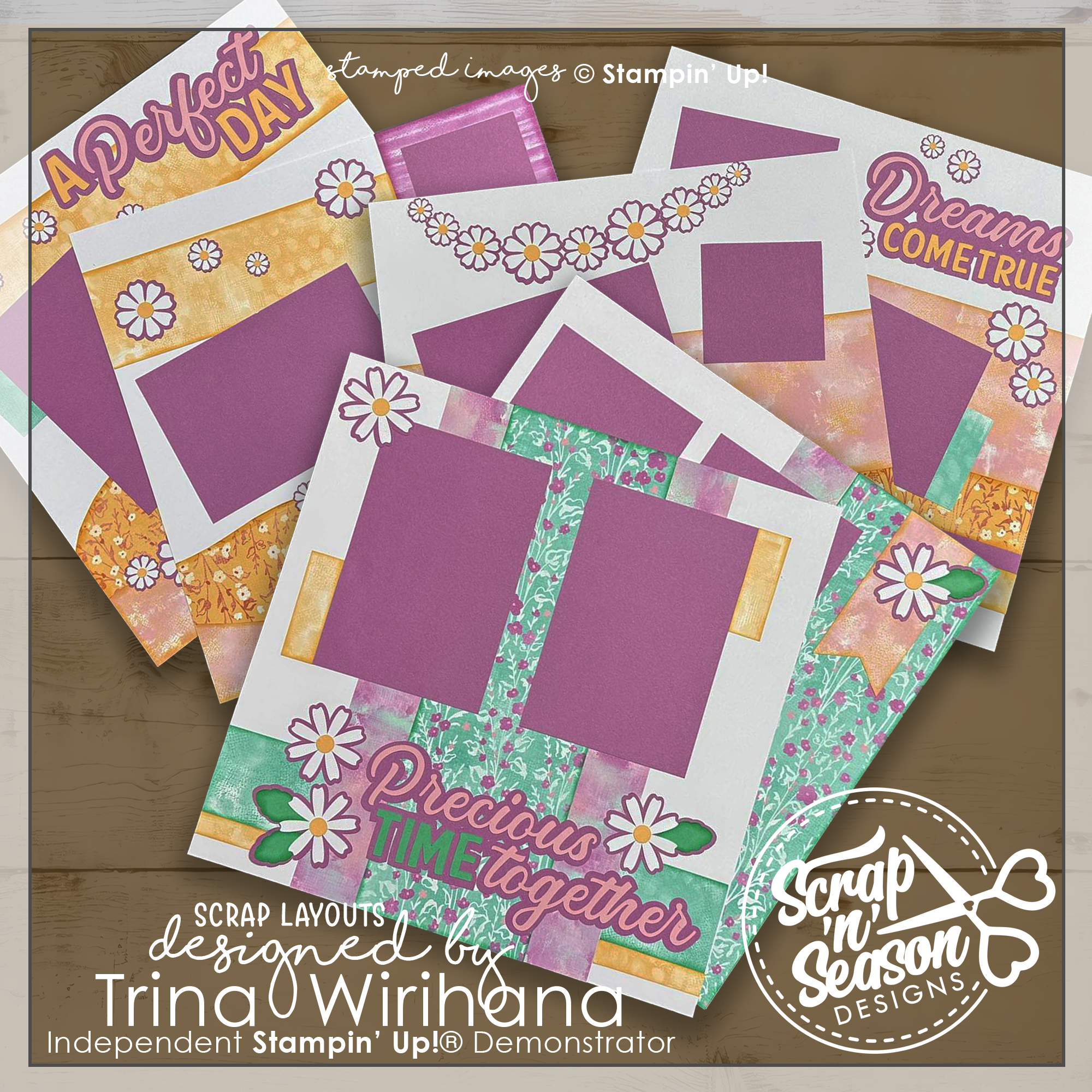 DL SVG File - 'Perfect Days' Titles