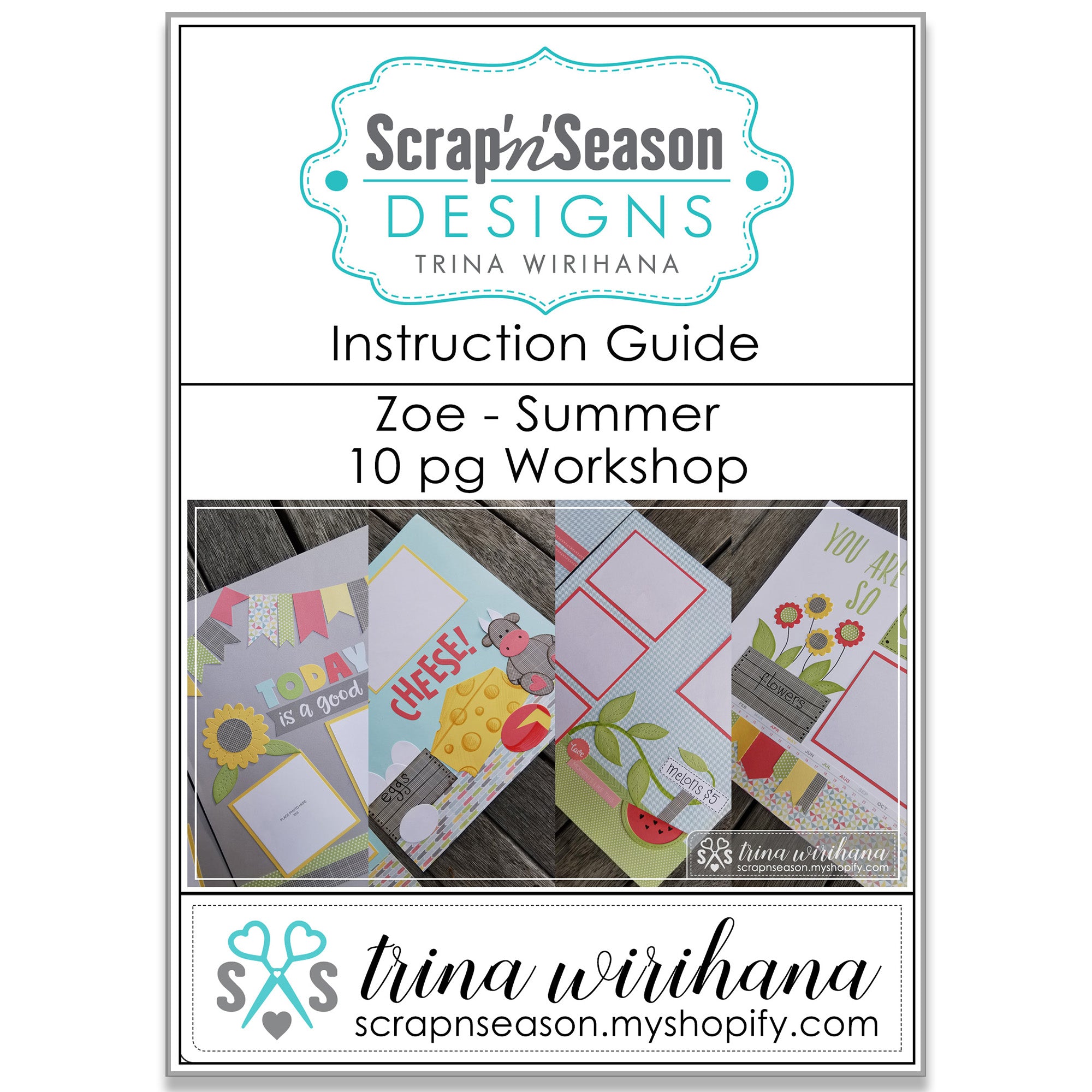 DL Scrapbook Workshop - Zoe Summer